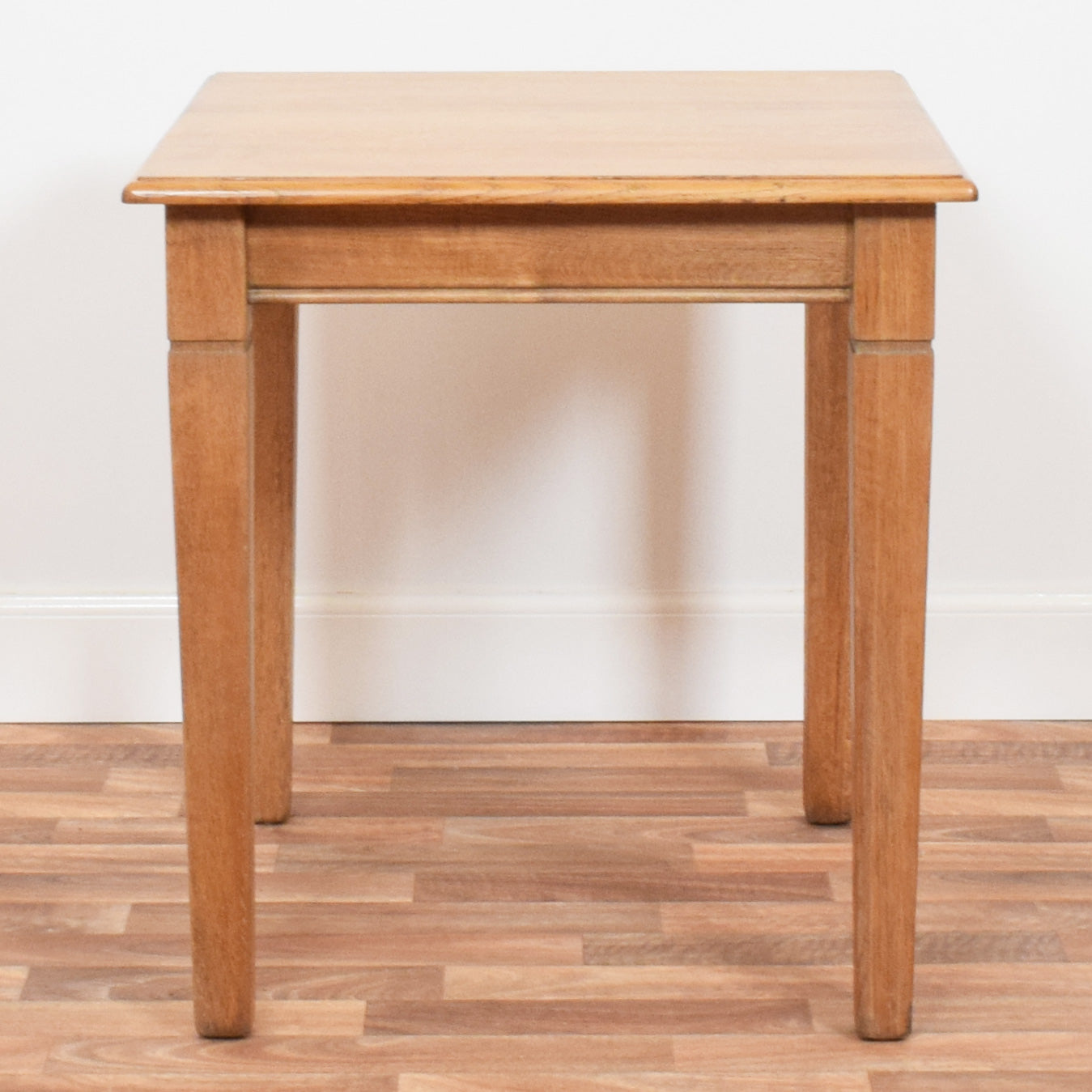 Restored Oak Table and Two Chairs