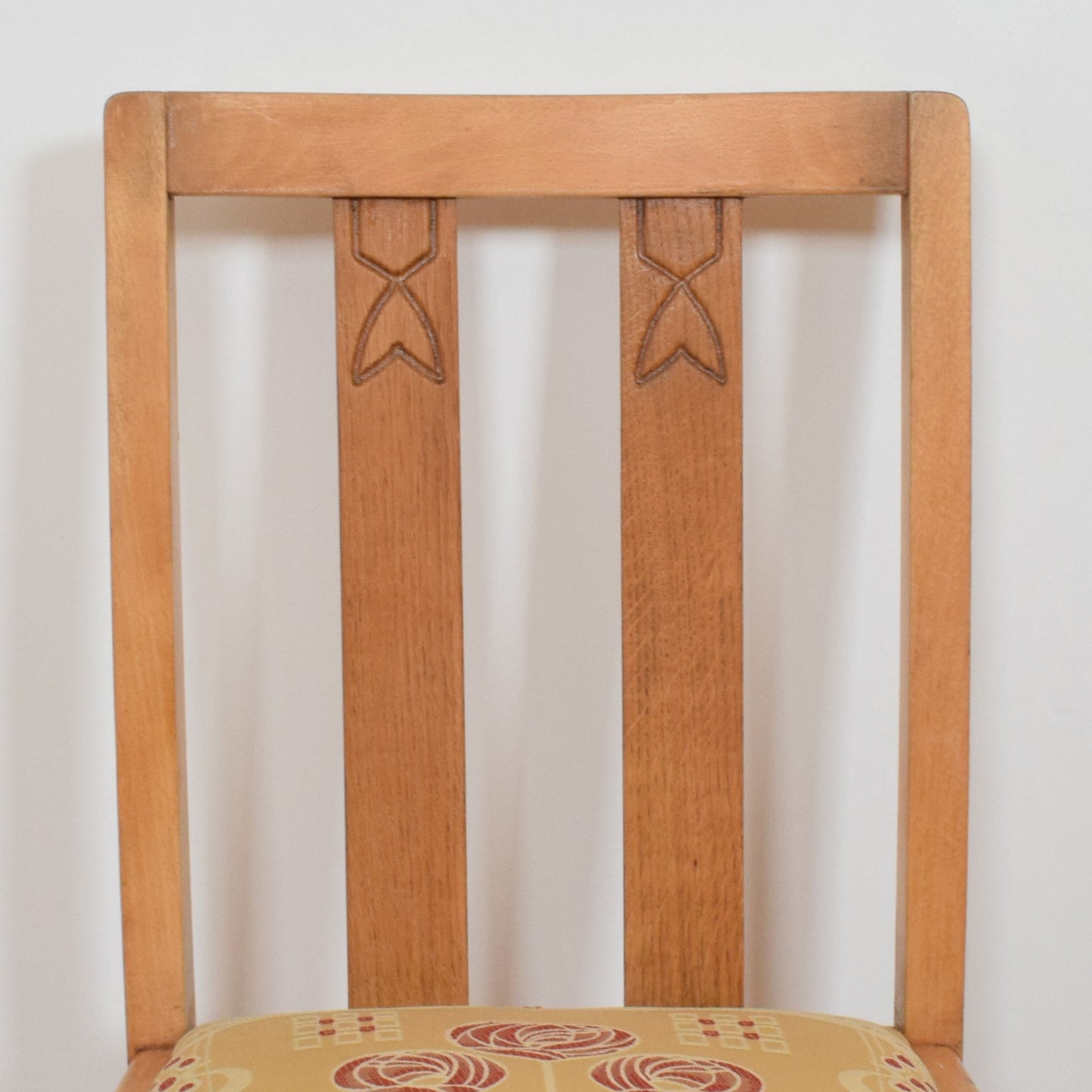 Restored Oak Table and Two Chairs