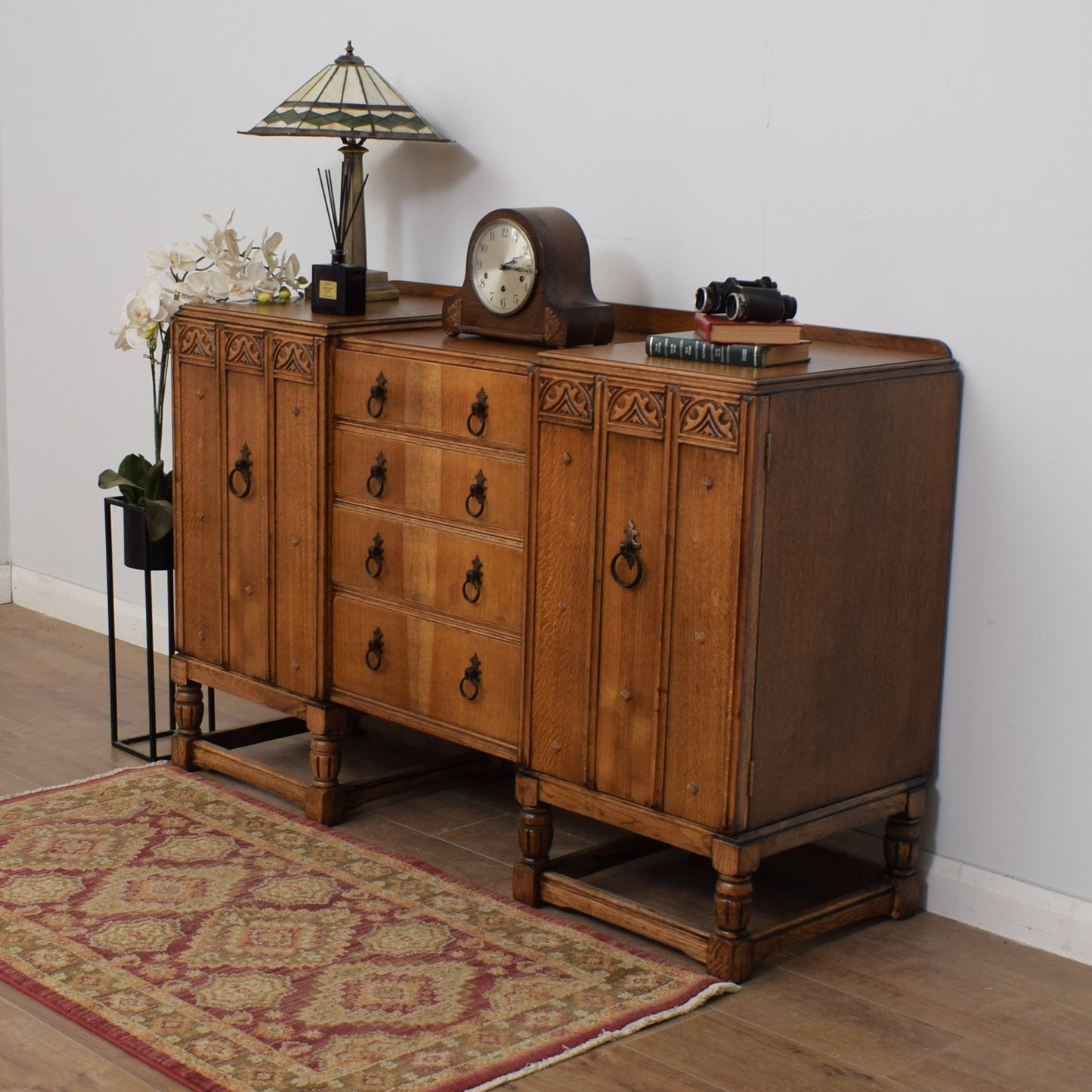 Restored Oak Sideboard