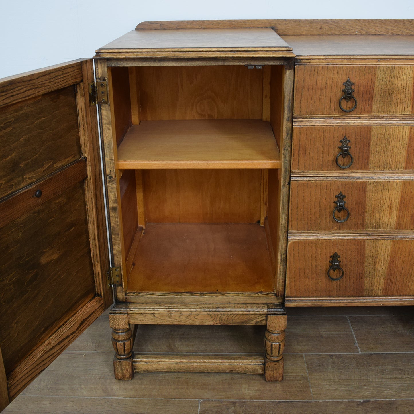 Restored Oak Sideboard
