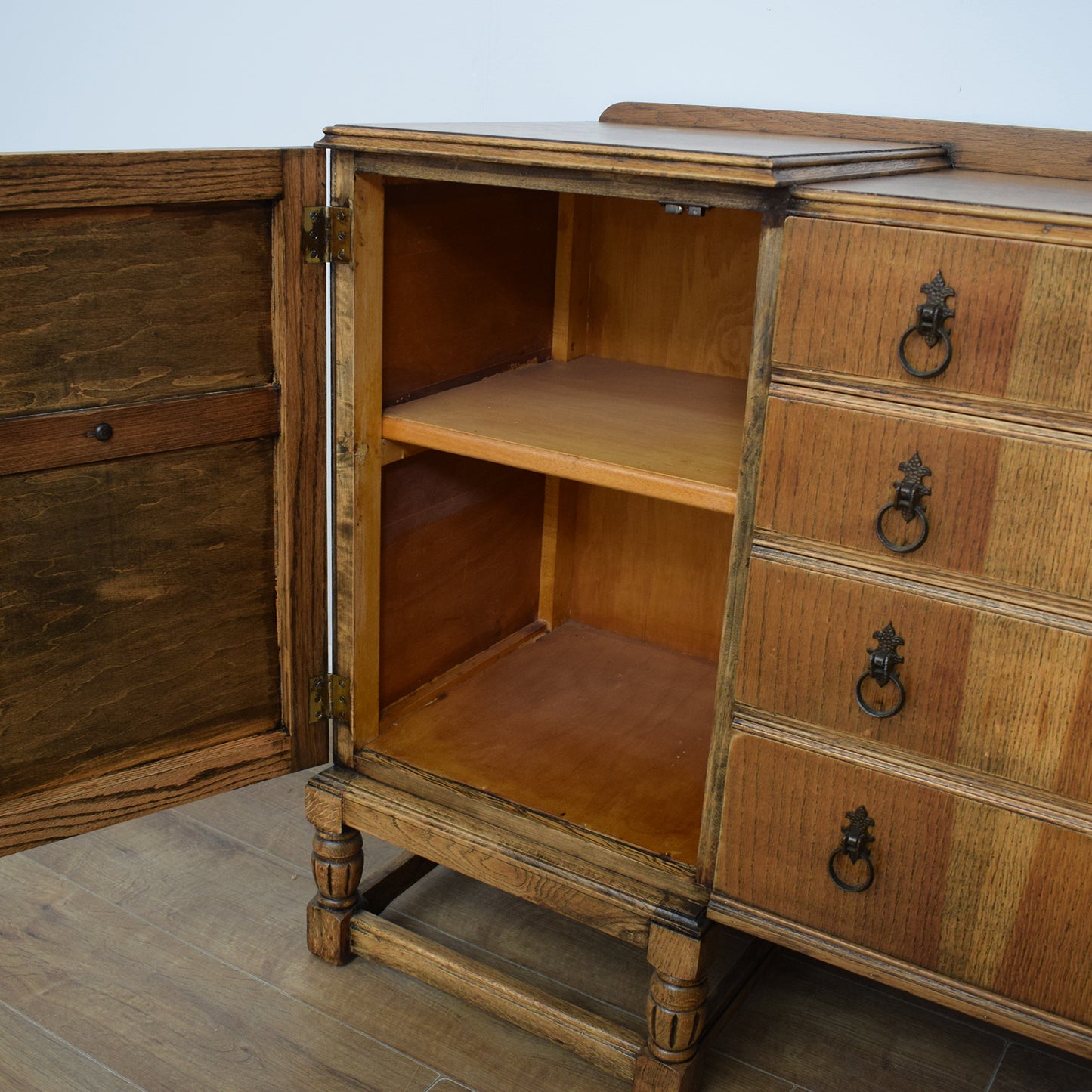 Restored Oak Sideboard