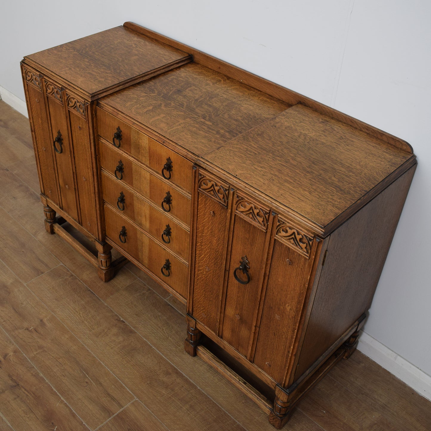 Restored Oak Sideboard