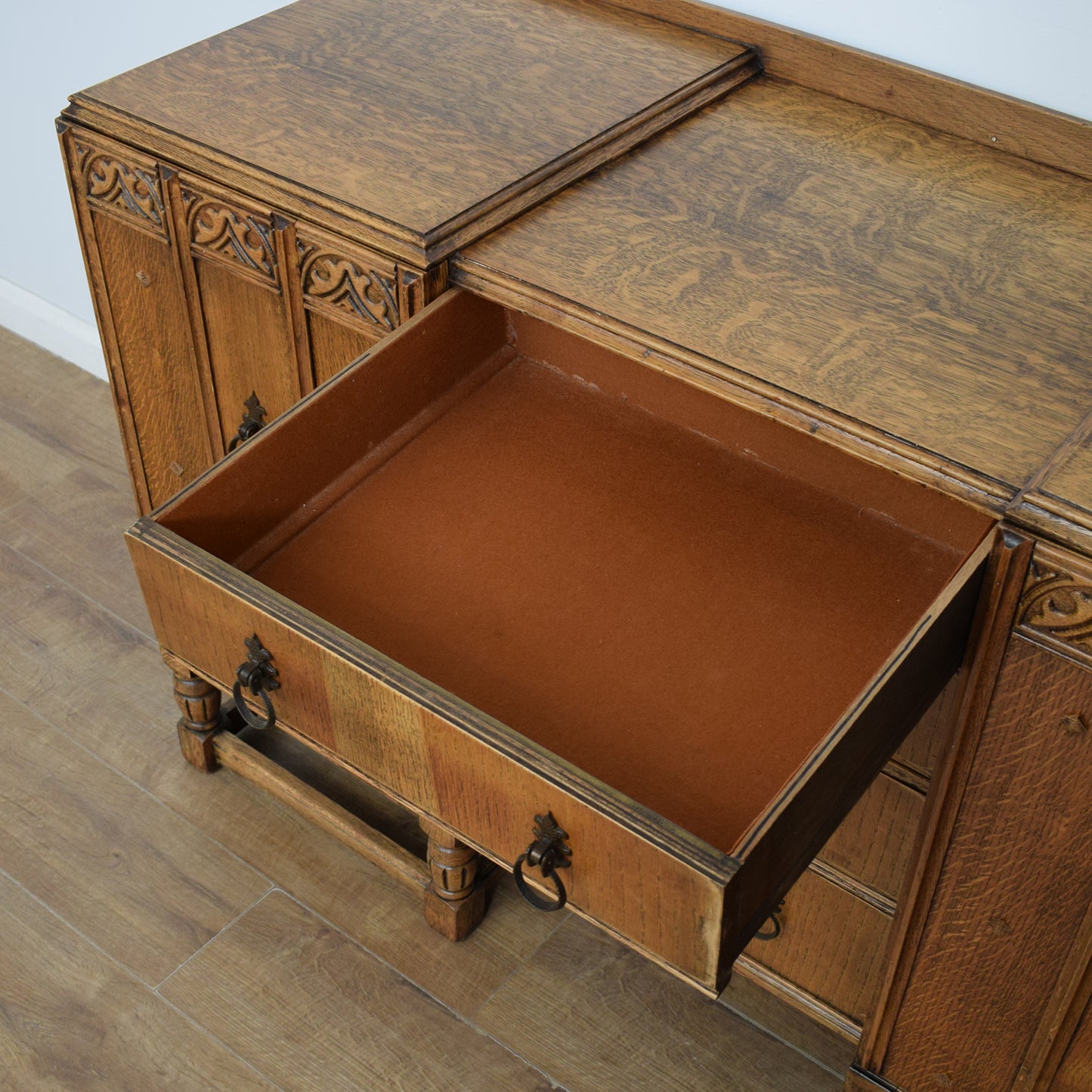 Restored Oak Sideboard