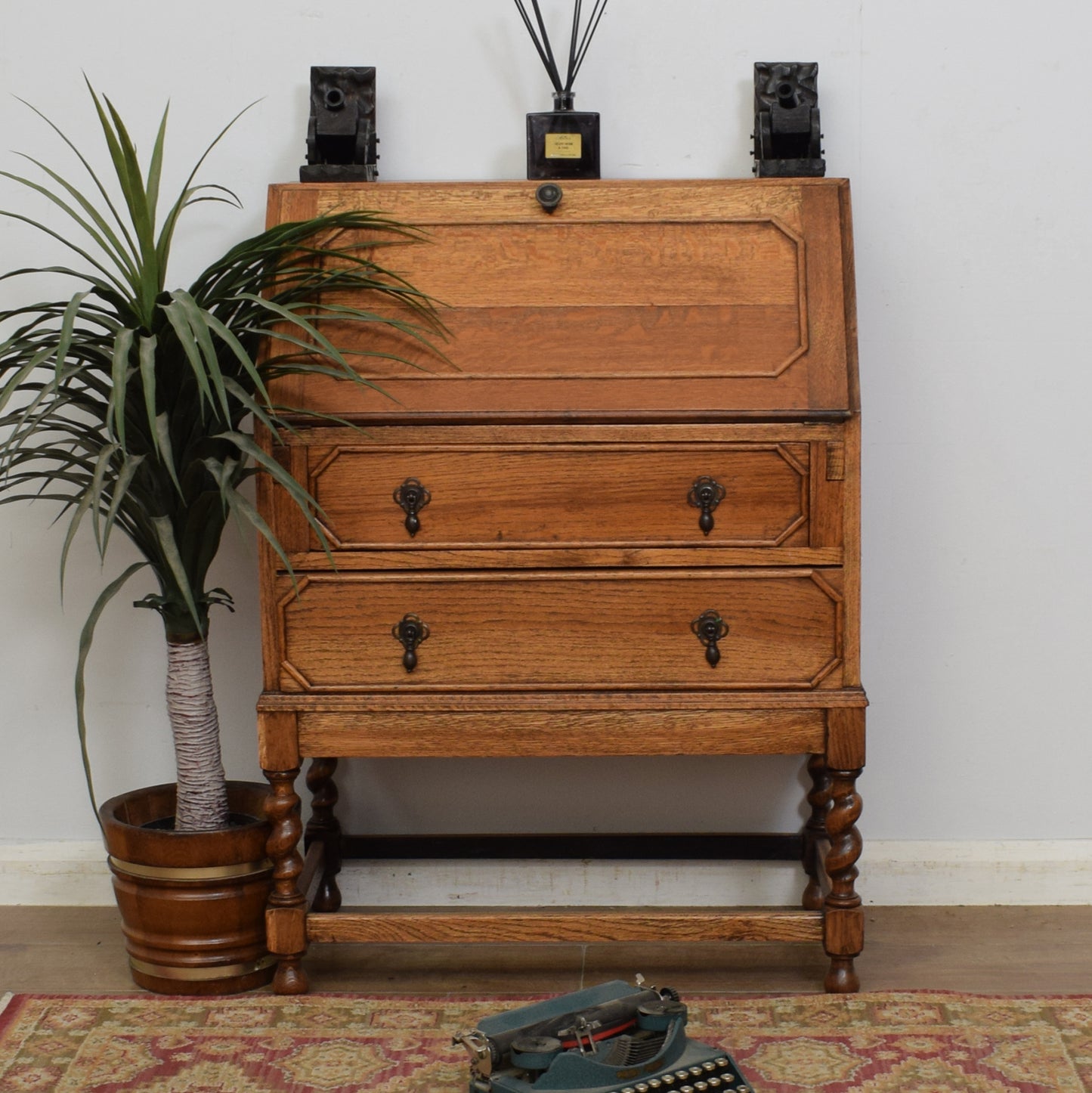 Restored Oak Bureau
