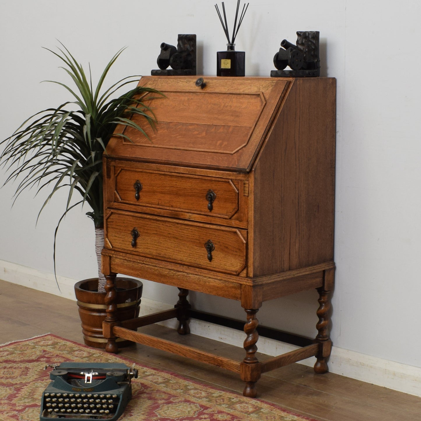 Restored Oak Bureau