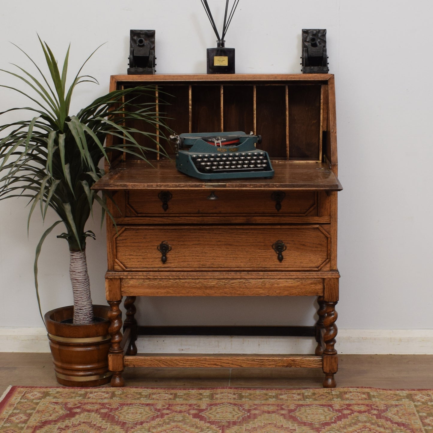 Restored Oak Bureau