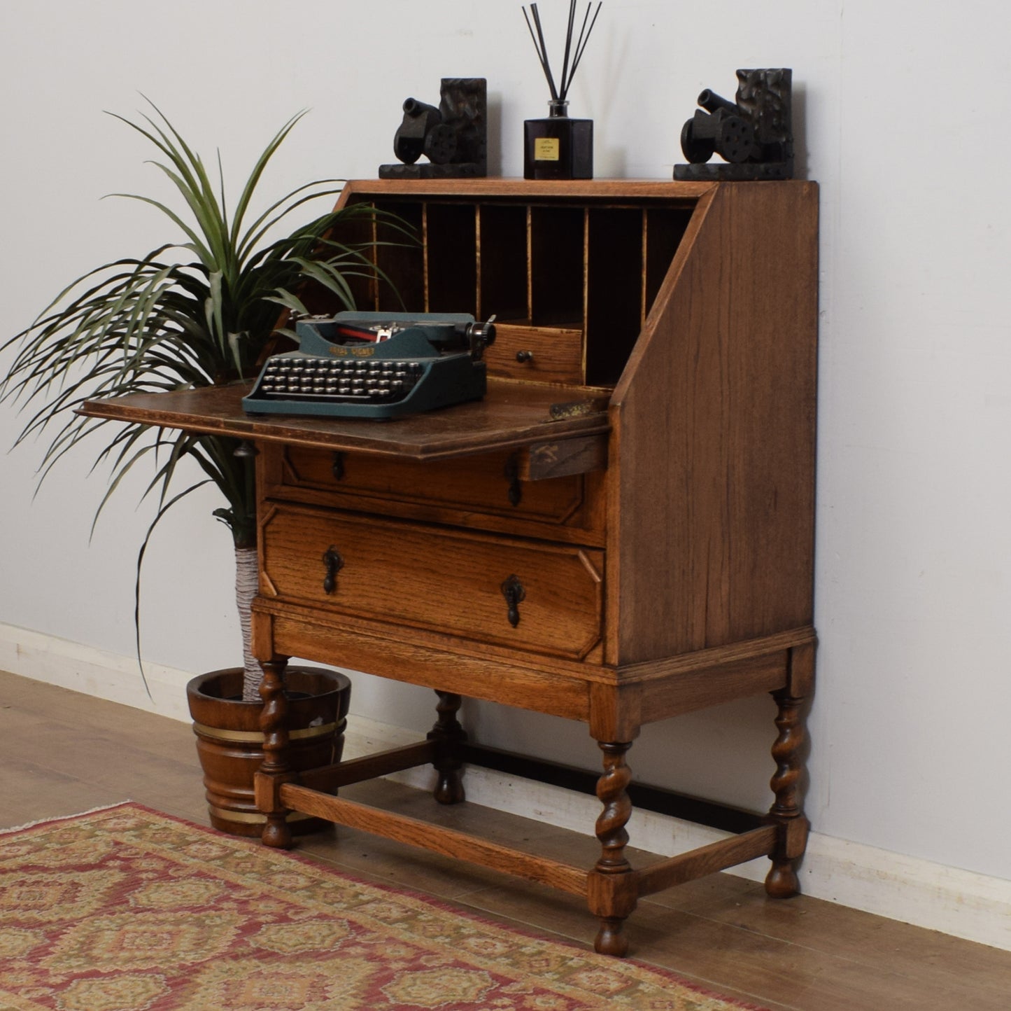 Restored Oak Bureau