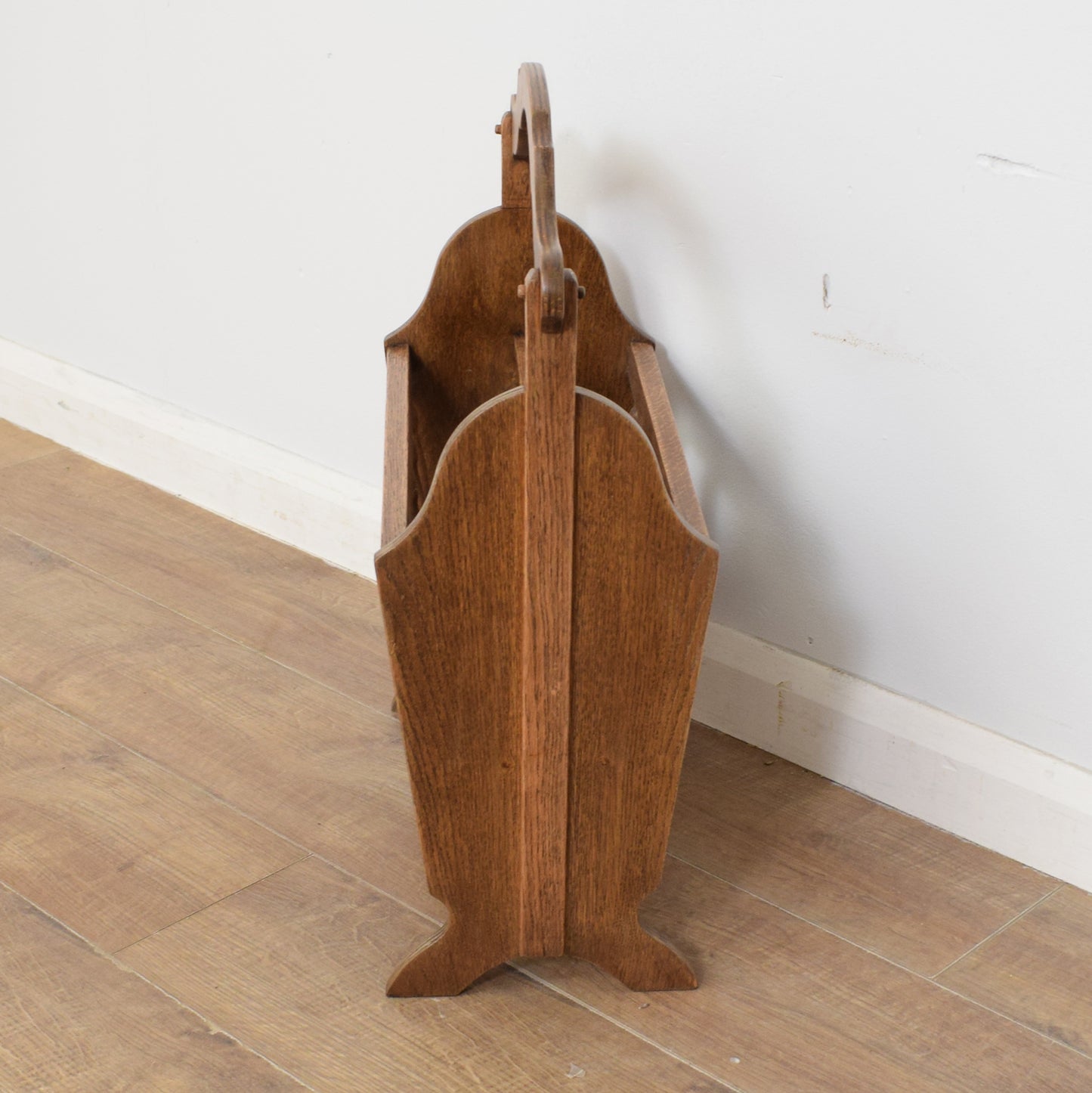 Oak Magazine Rack