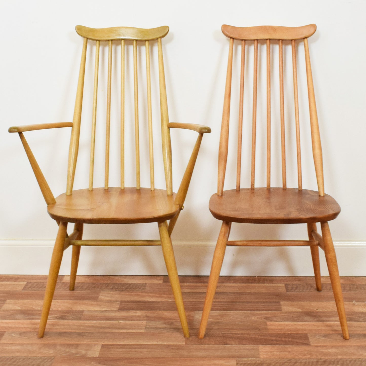 Ercol Drop Leaf Table and Four Chairs