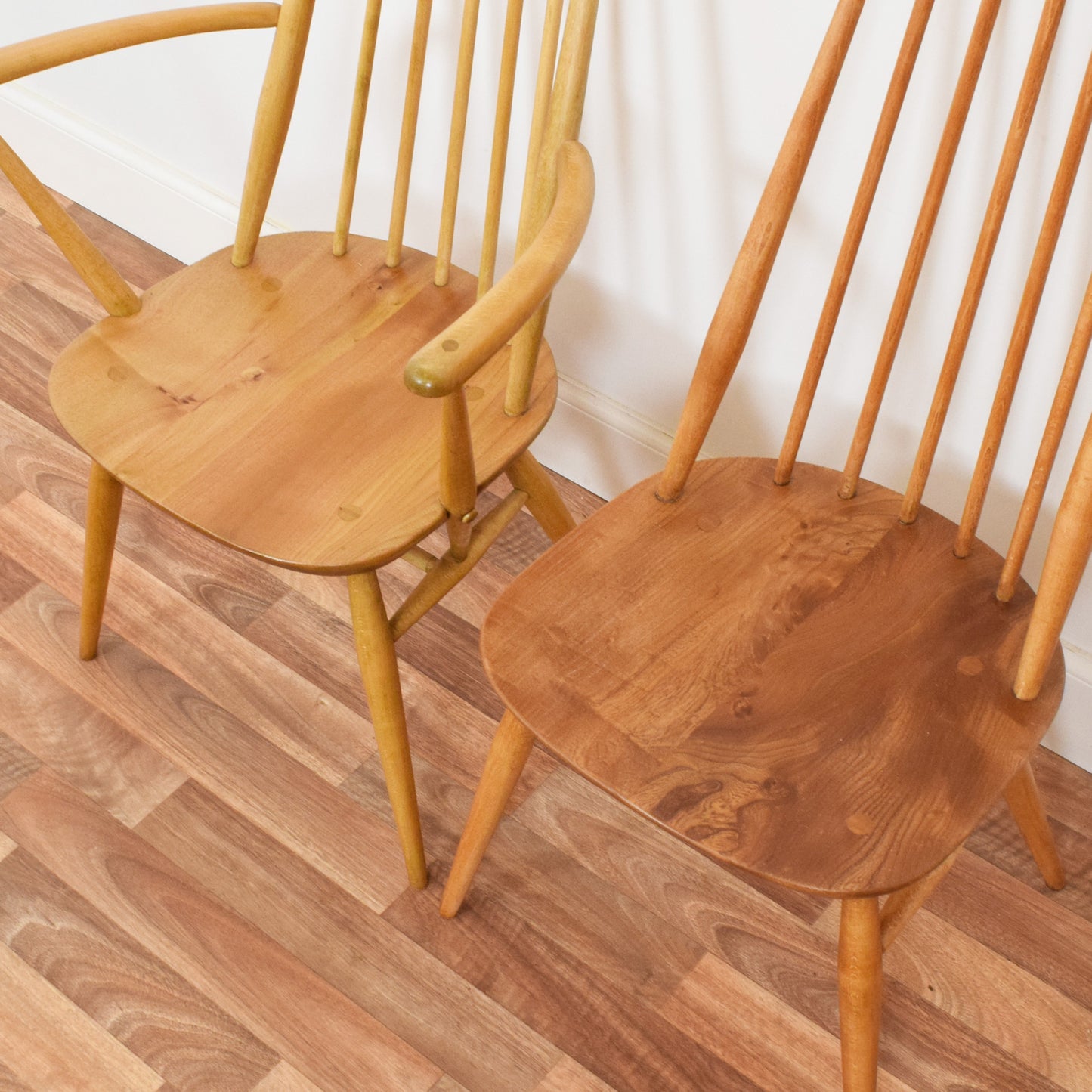 Ercol Drop Leaf Table and Four Chairs