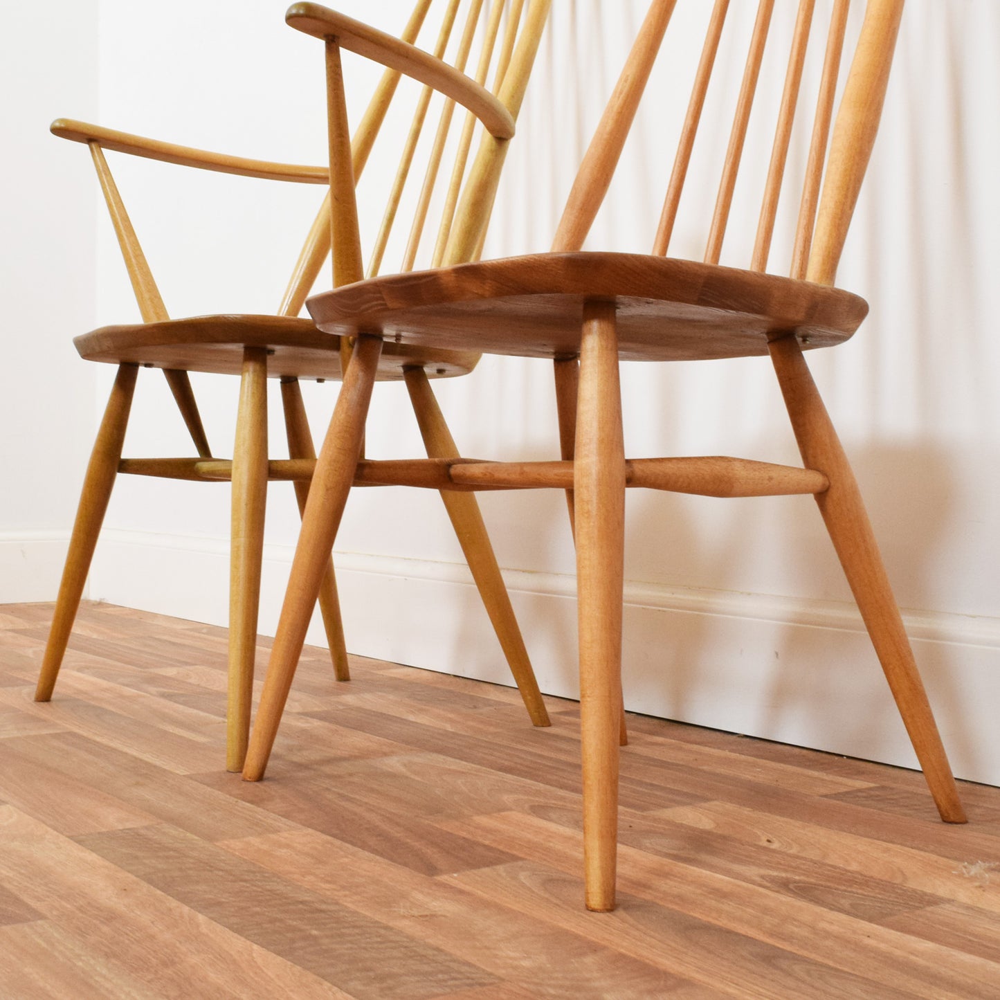 Ercol Drop Leaf Table and Four Chairs
