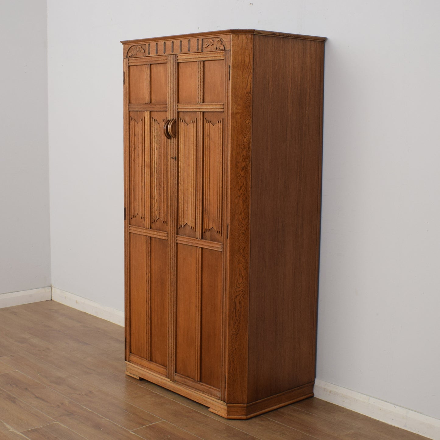 Restored Oak Wardrobe