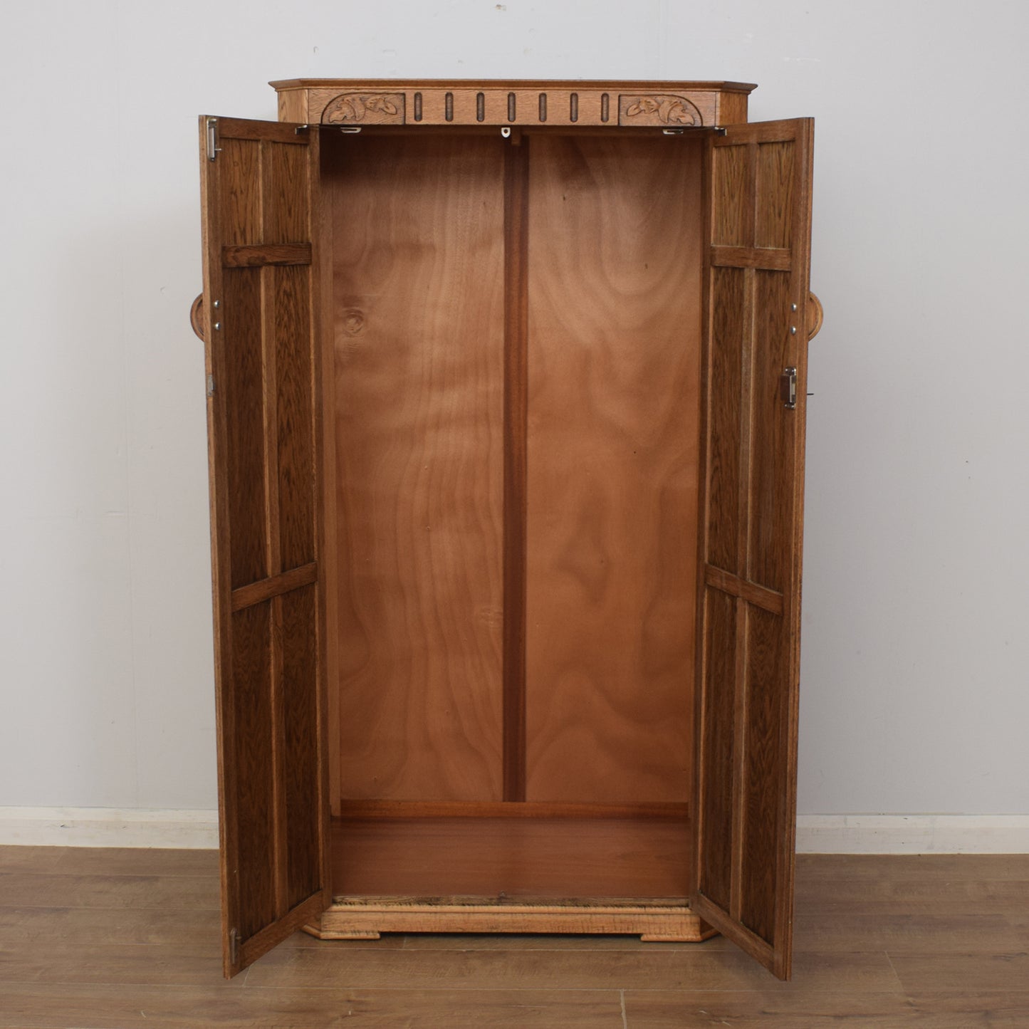 Restored Oak Wardrobe