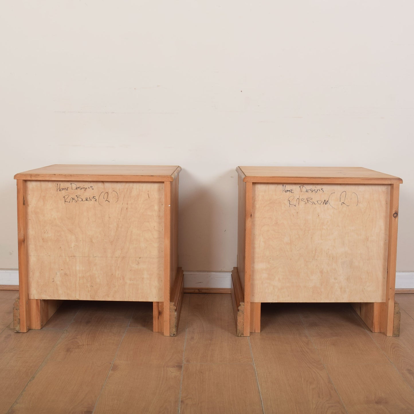 Pair of Pine Bedsides