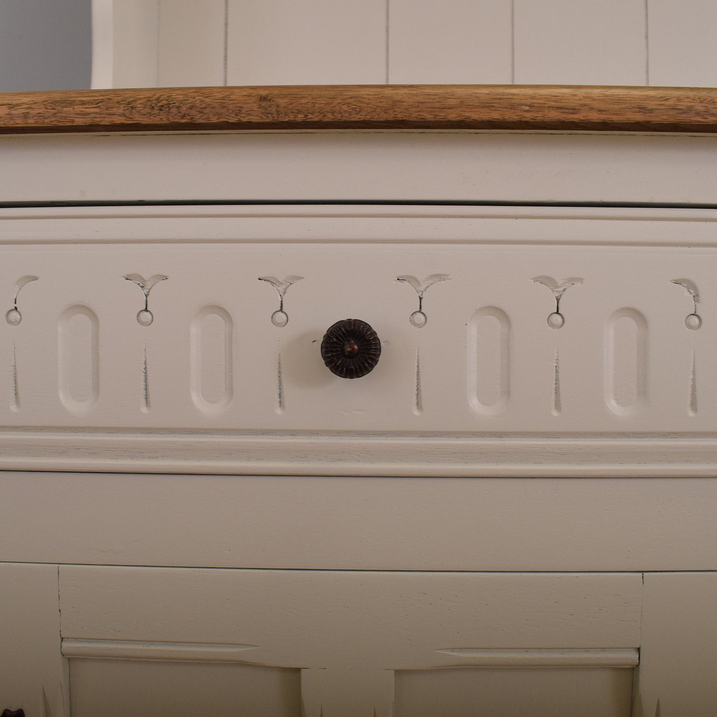 Painted Dome-Top Dresser