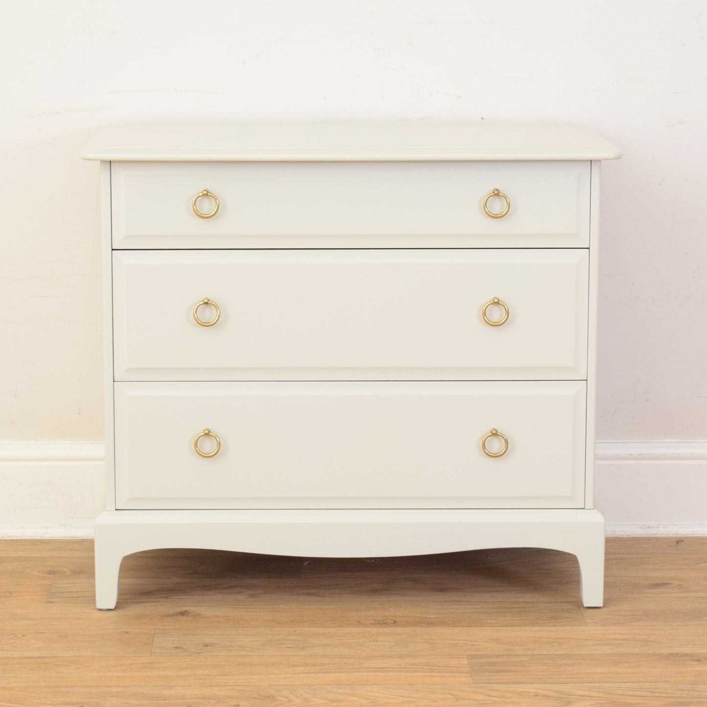 Small Painted Stag Chest Of Drawers