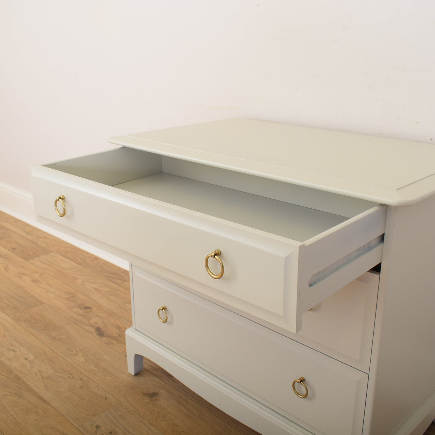 Small Painted Stag Chest Of Drawers
