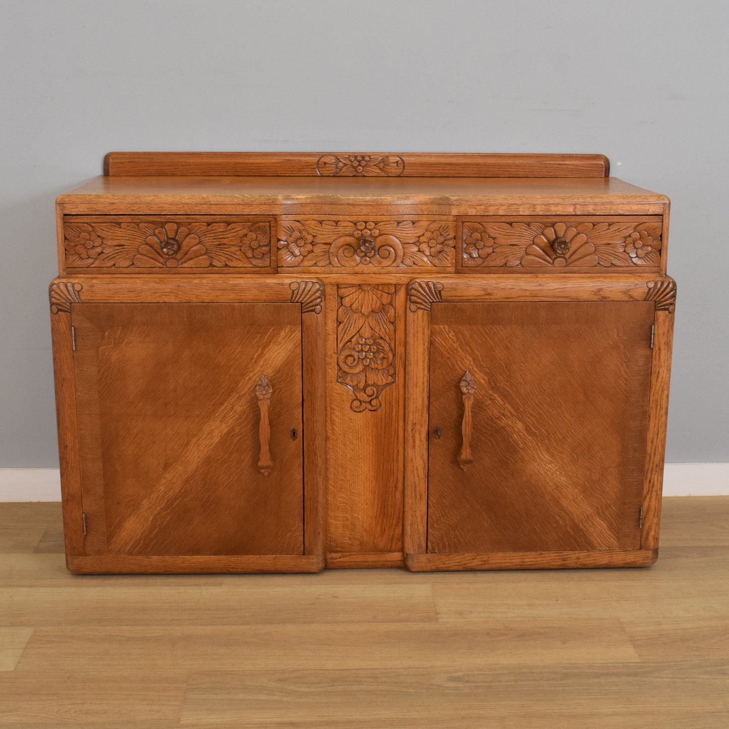 Art-Deco Style Oak Sideboard