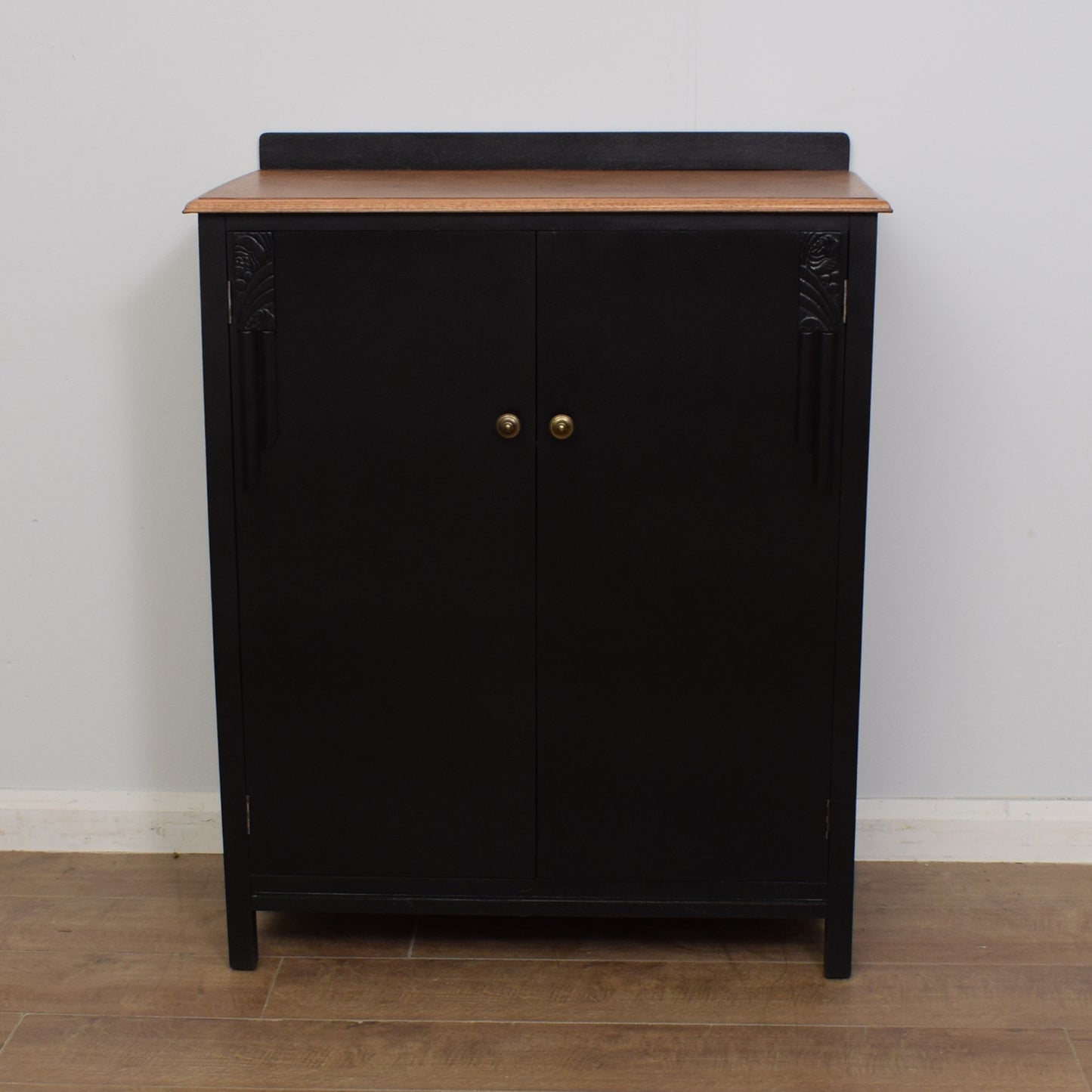 Painted Oak Cupboard