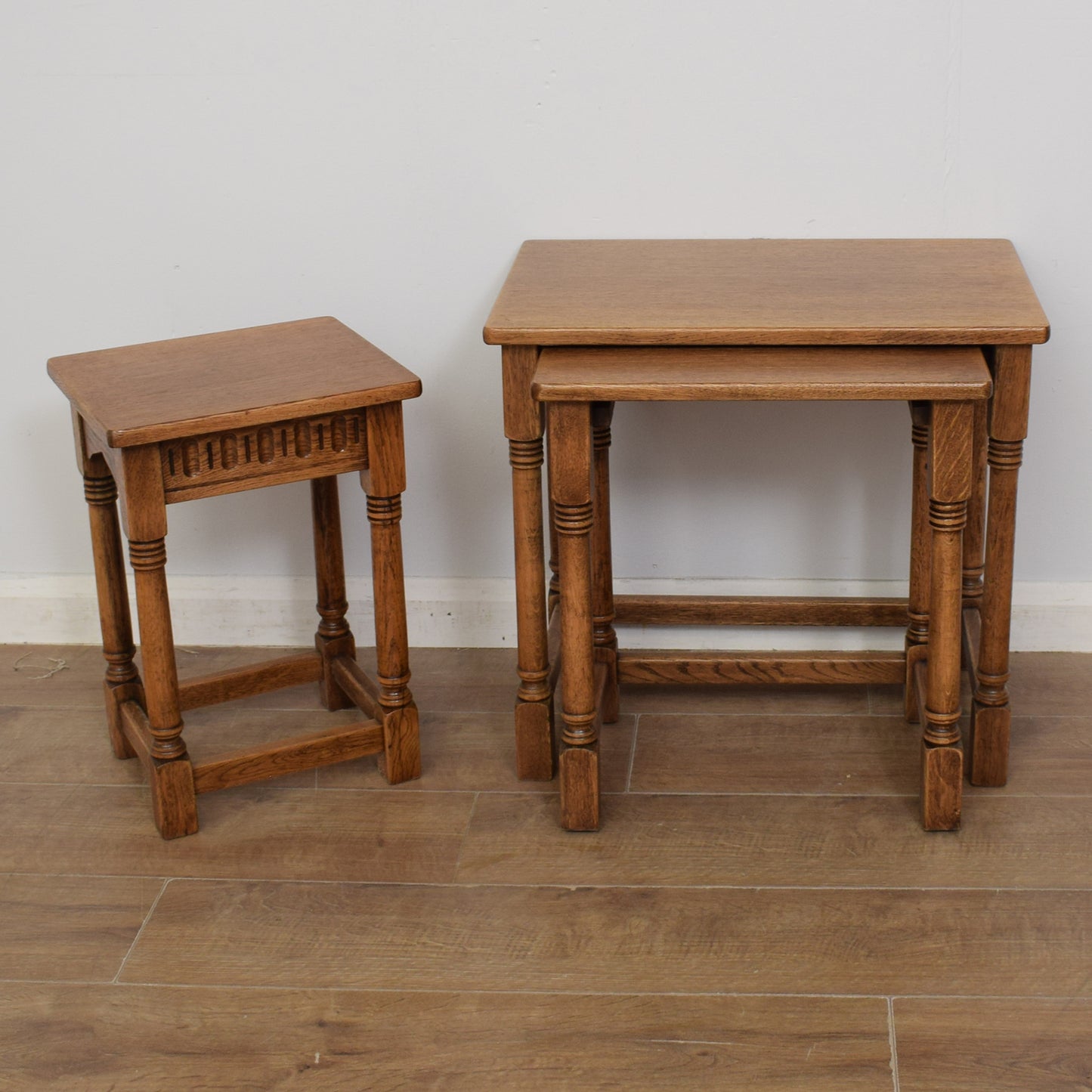 Oak Nest of Tables