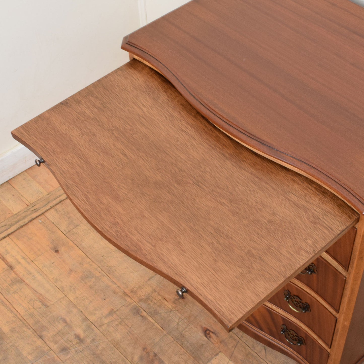 Flamed Mahogany Chest of Drawers