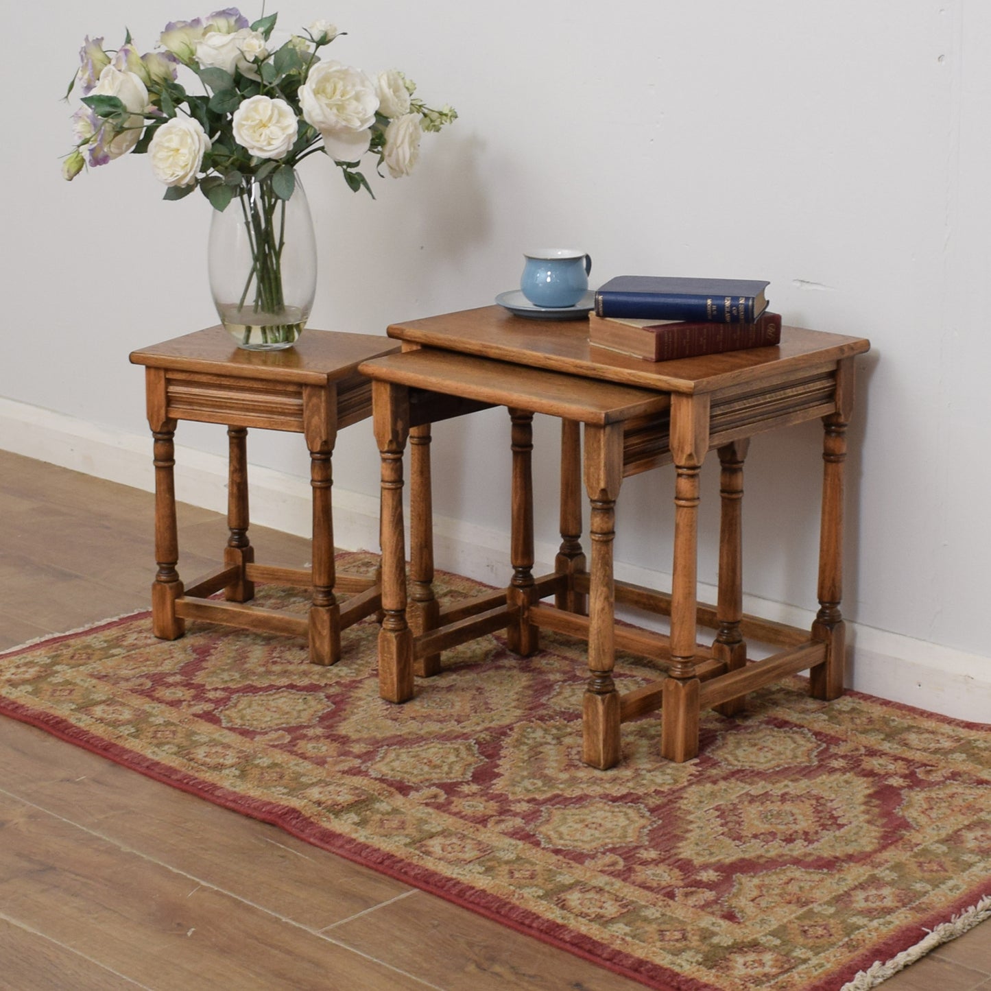 Oak Nest of Tables