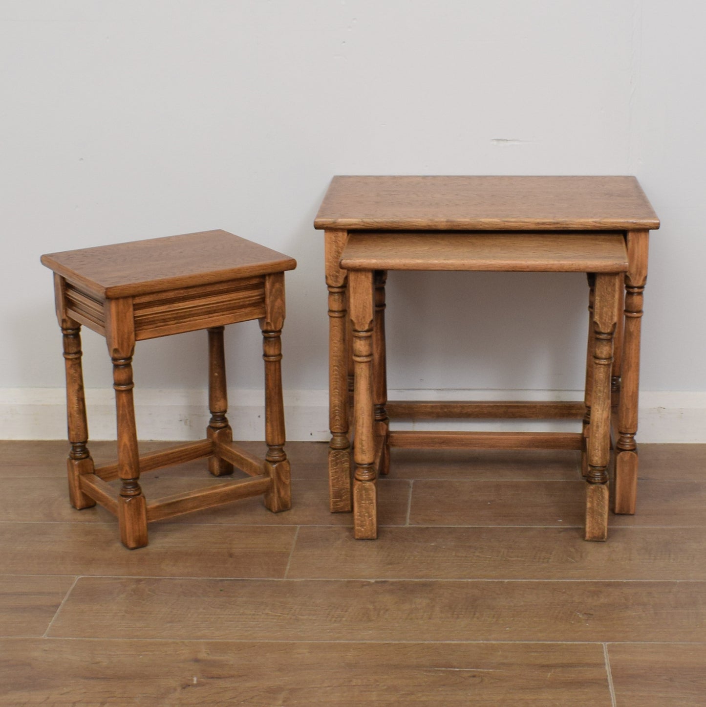 Oak Nest of Tables