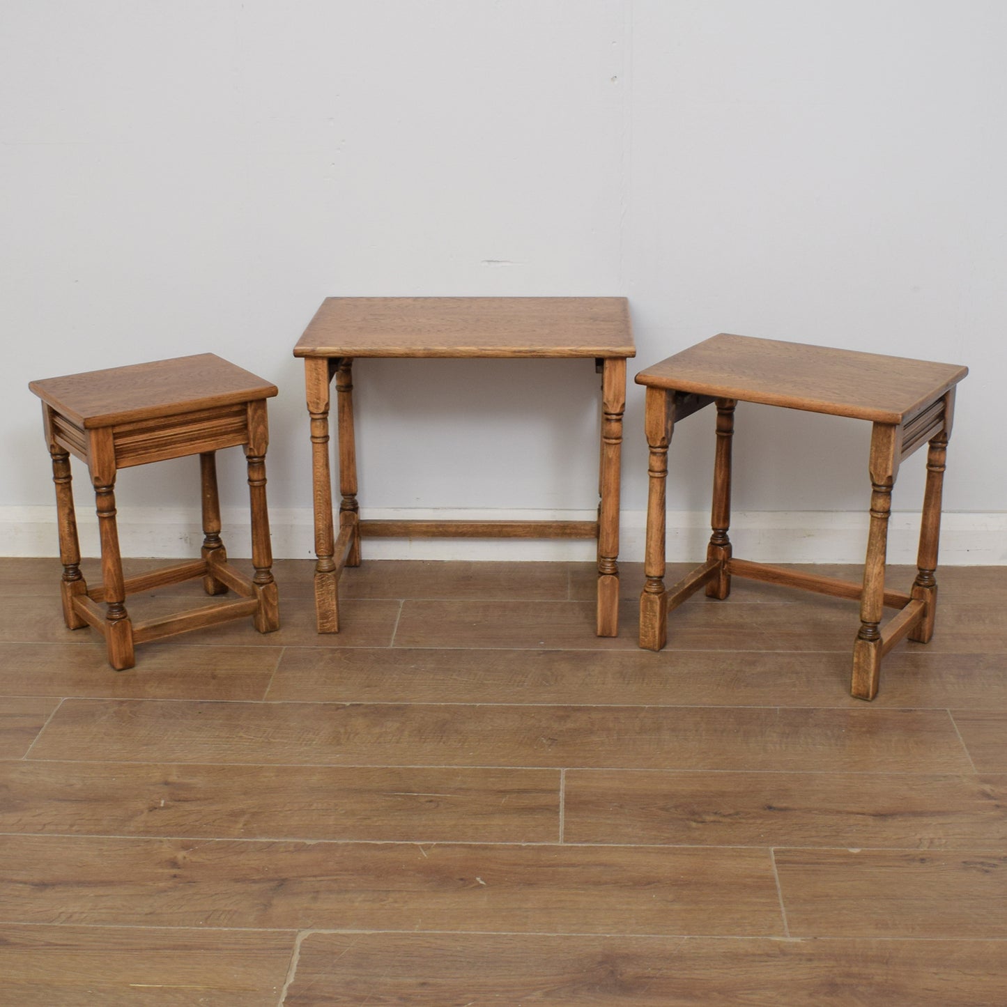 Oak Nest of Tables