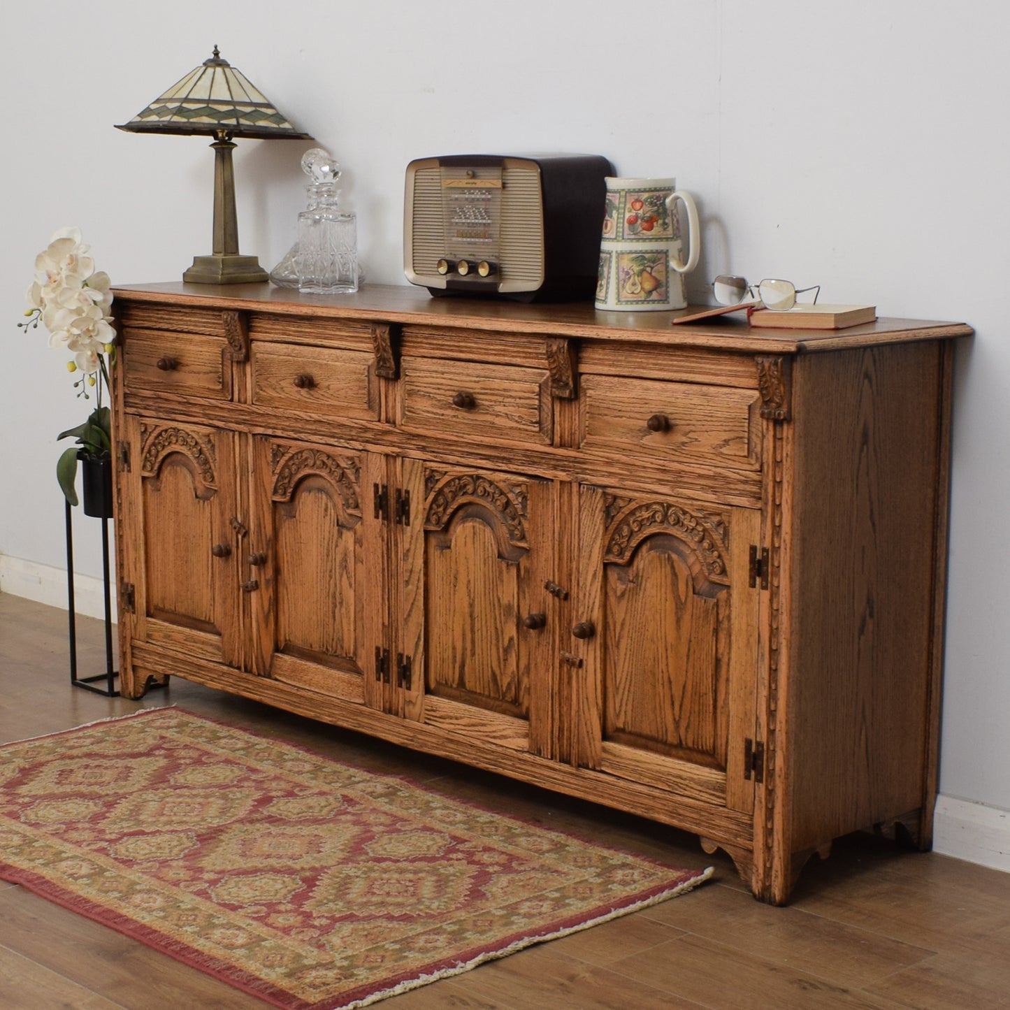 Large Oak Sideboard