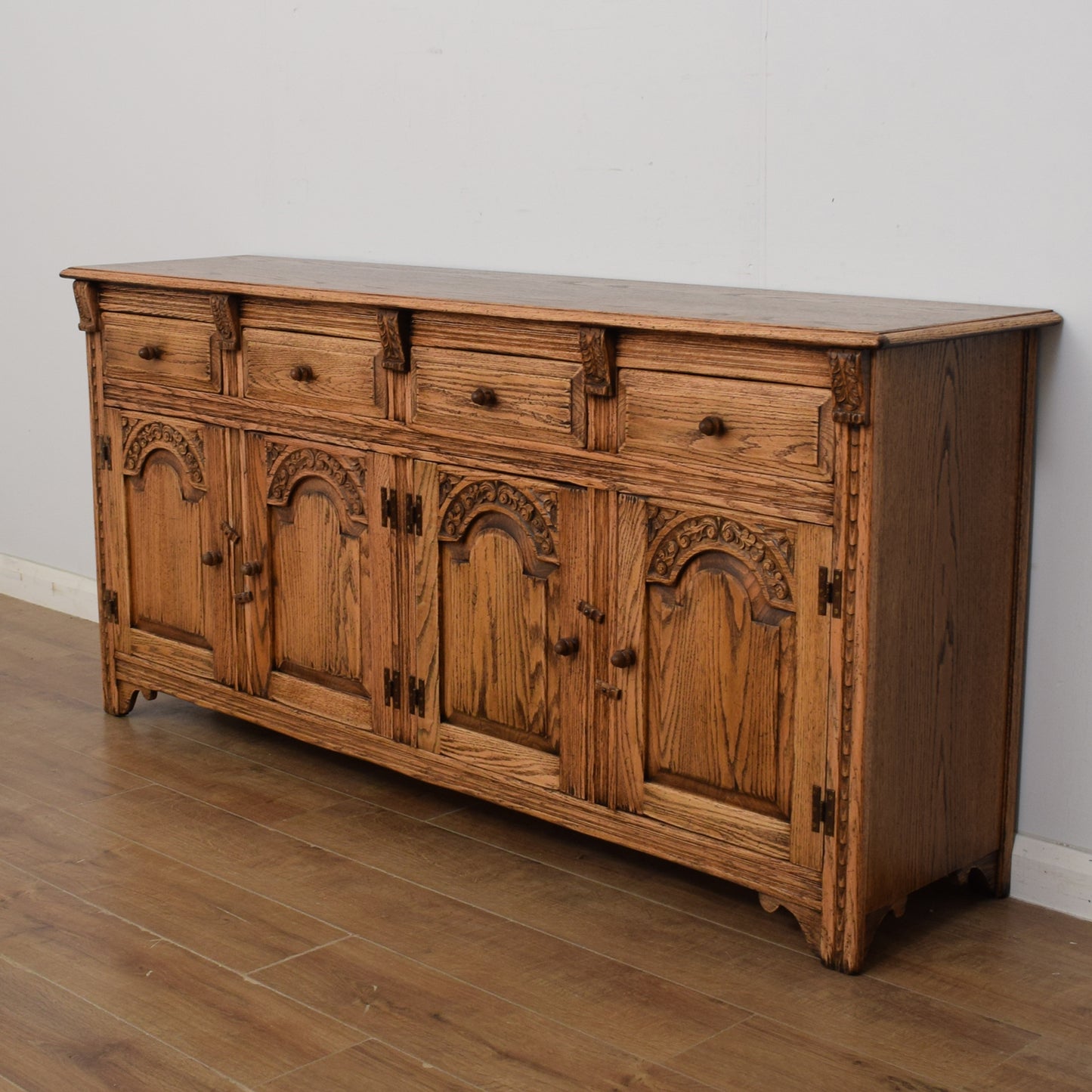 Large Oak Sideboard