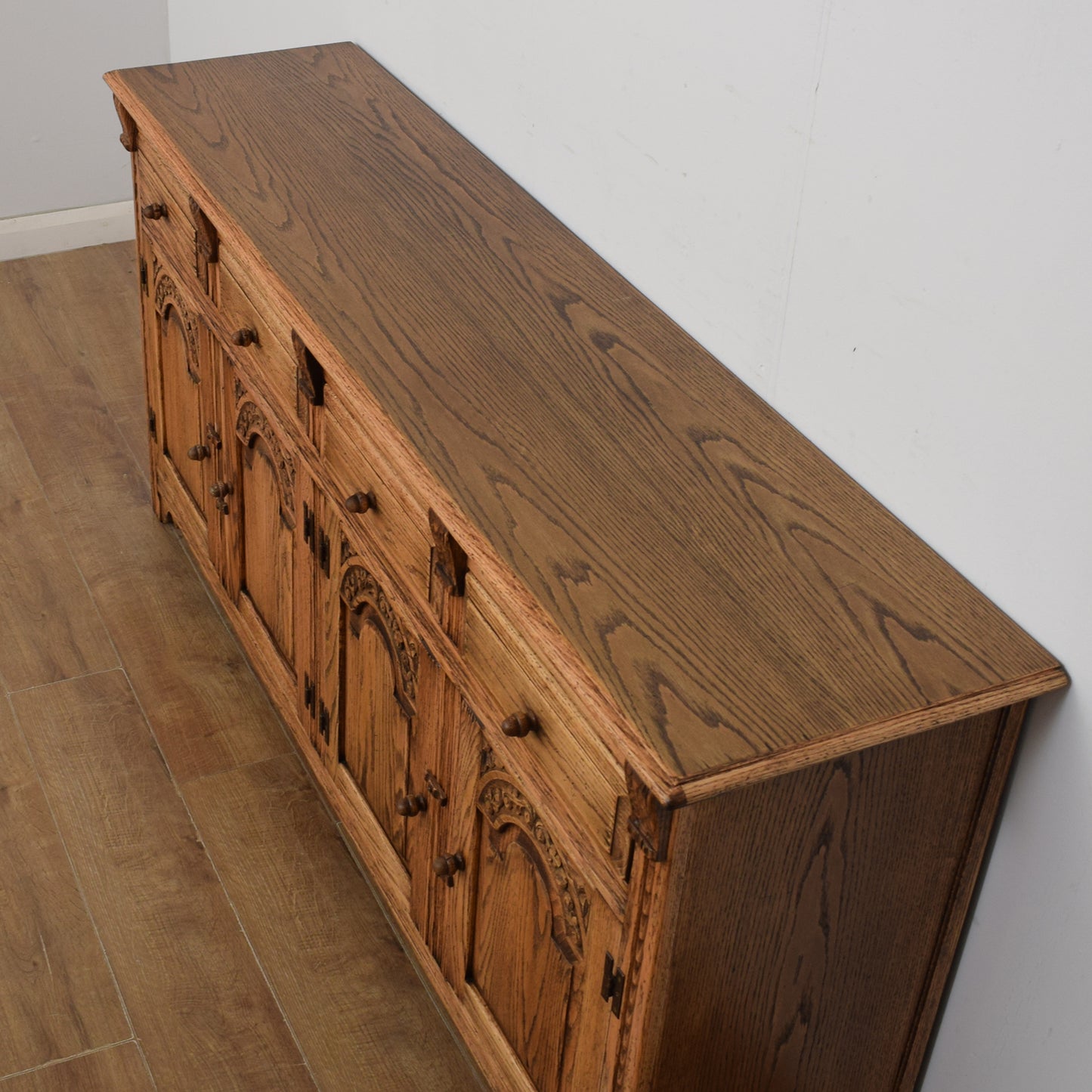 Large Oak Sideboard