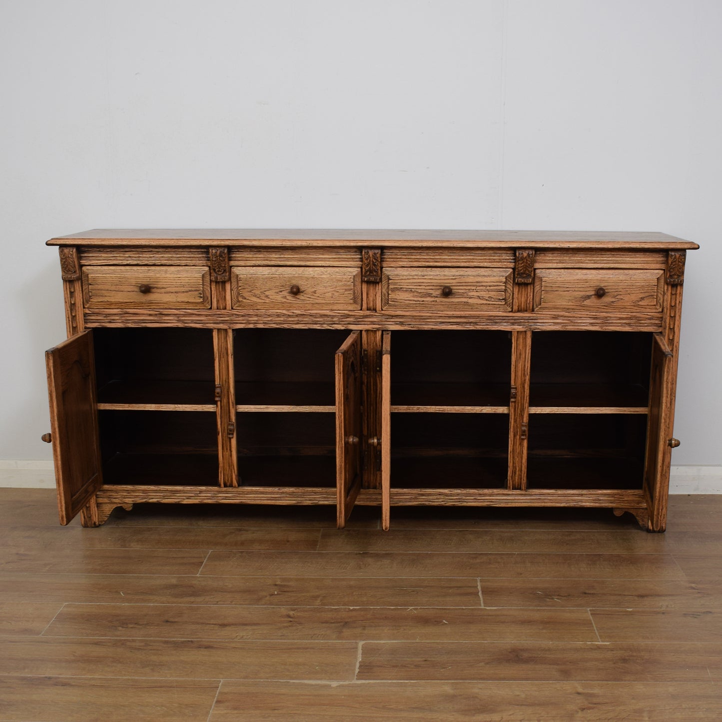 Large Oak Sideboard