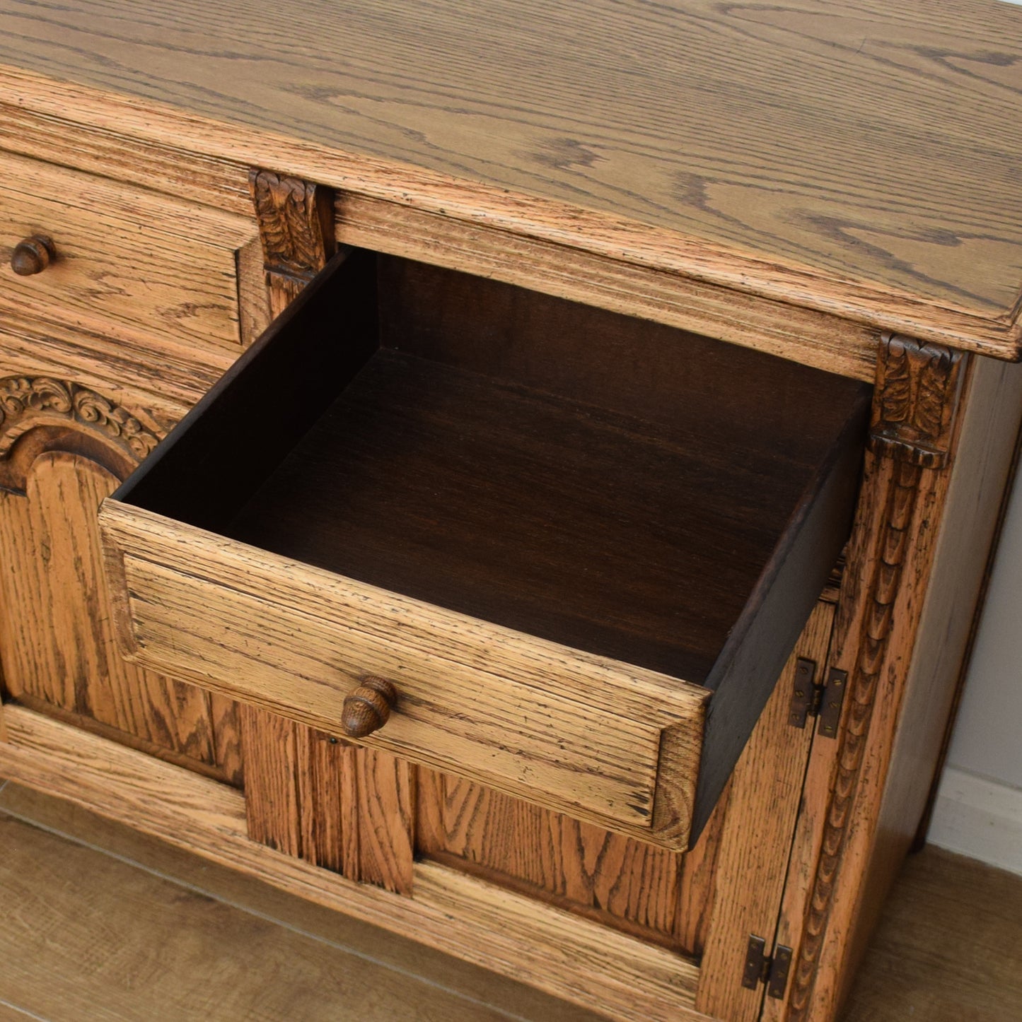 Large Oak Sideboard