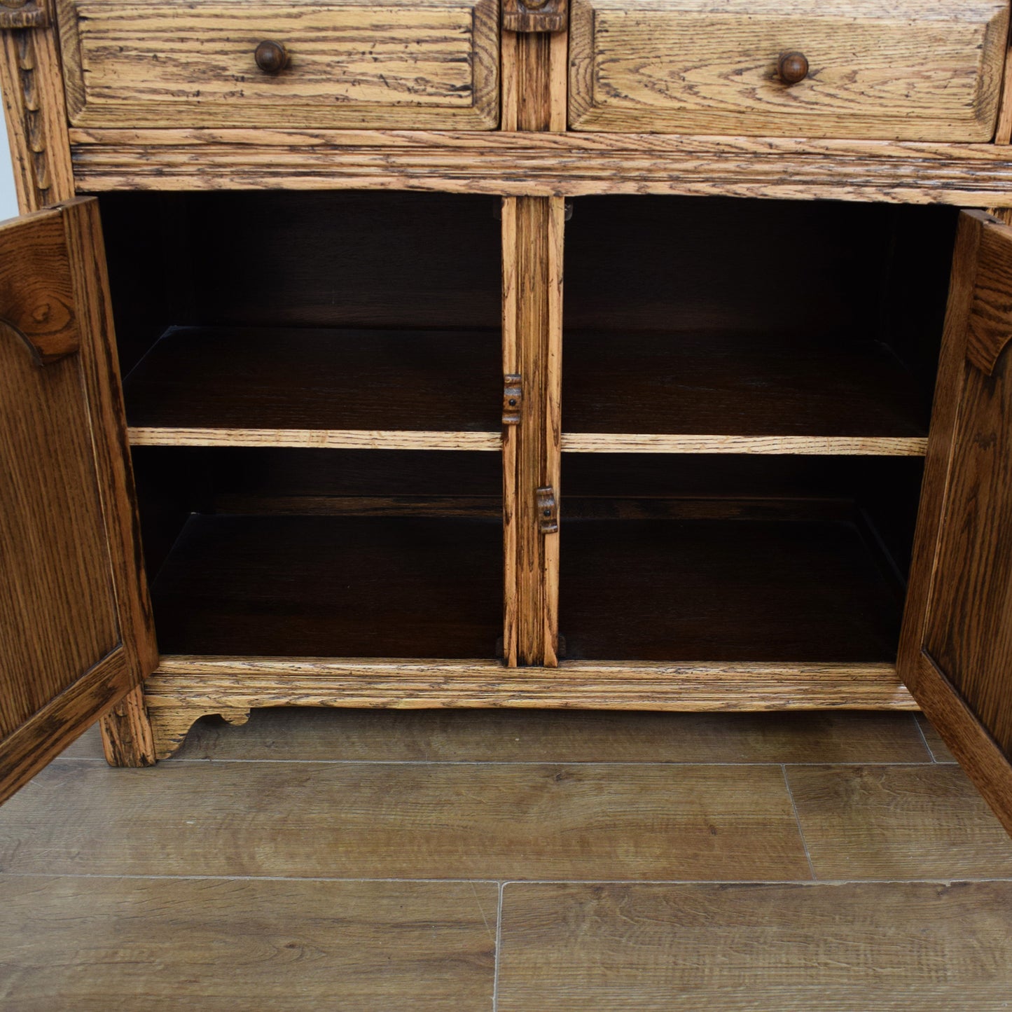 Large Oak Sideboard