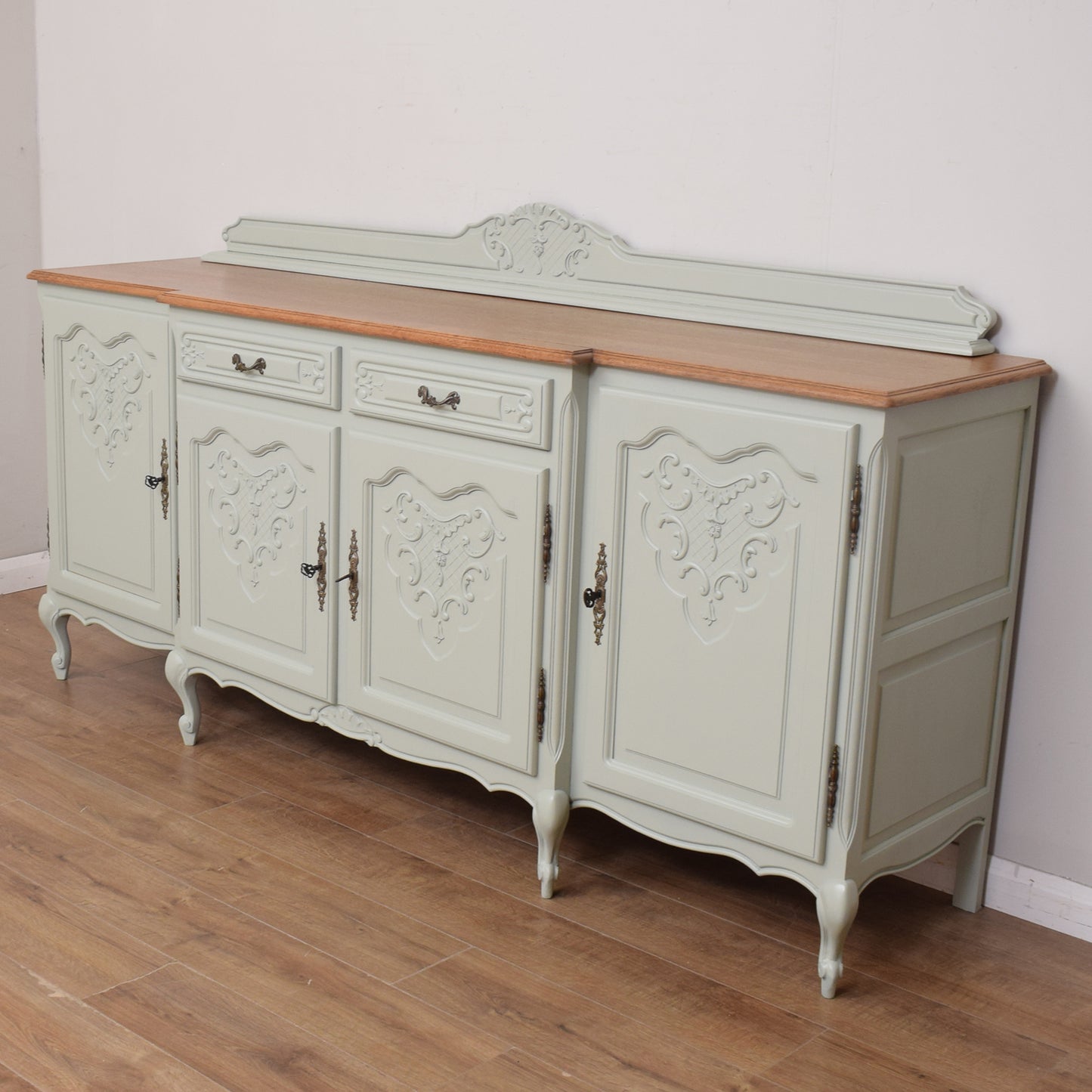 Large French Painted Sideboard
