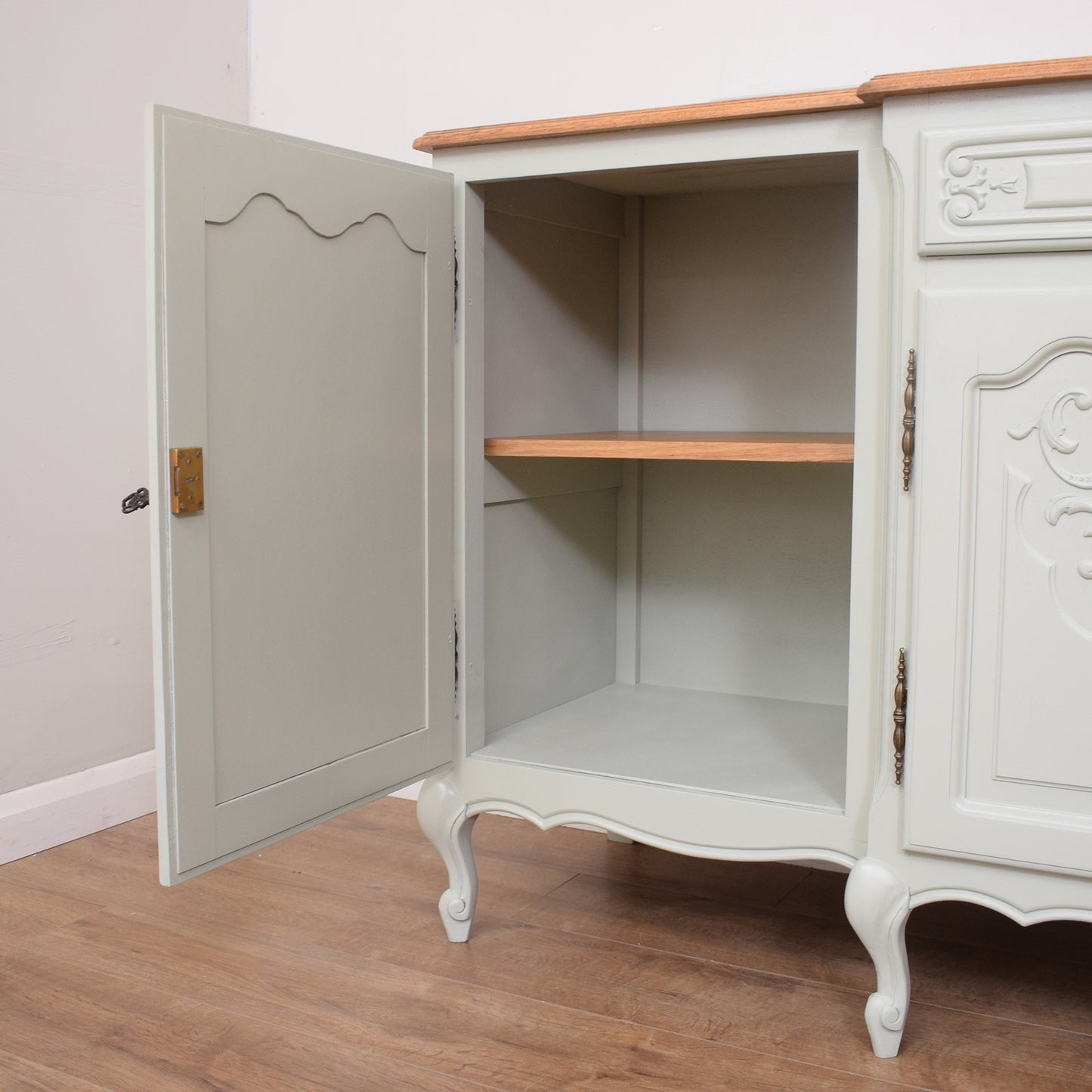 Large French Painted Sideboard