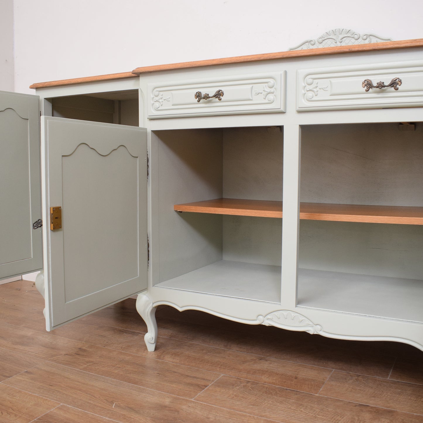Large French Painted Sideboard