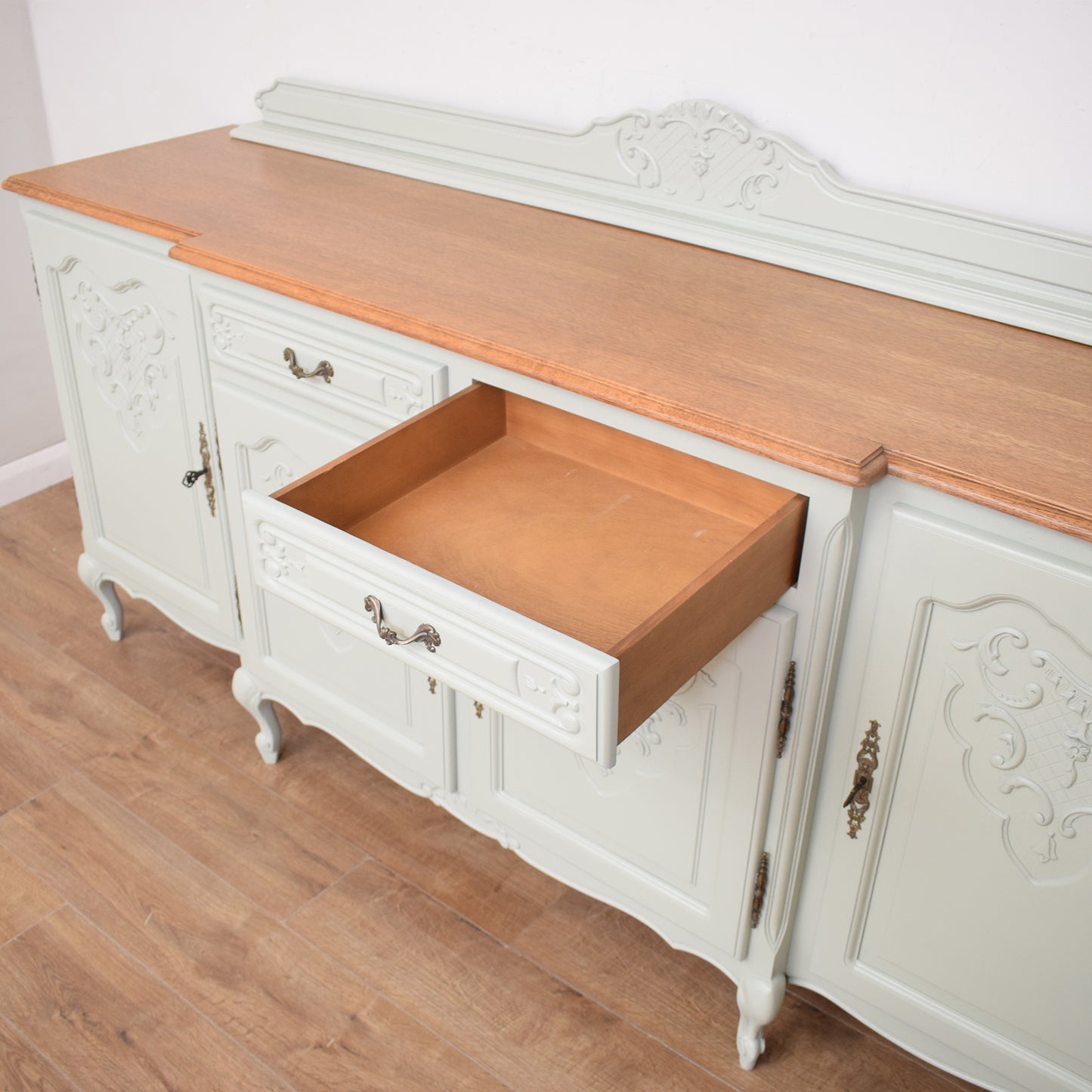 Large French Painted Sideboard
