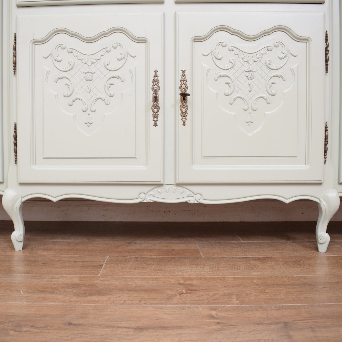 Large French Painted Sideboard