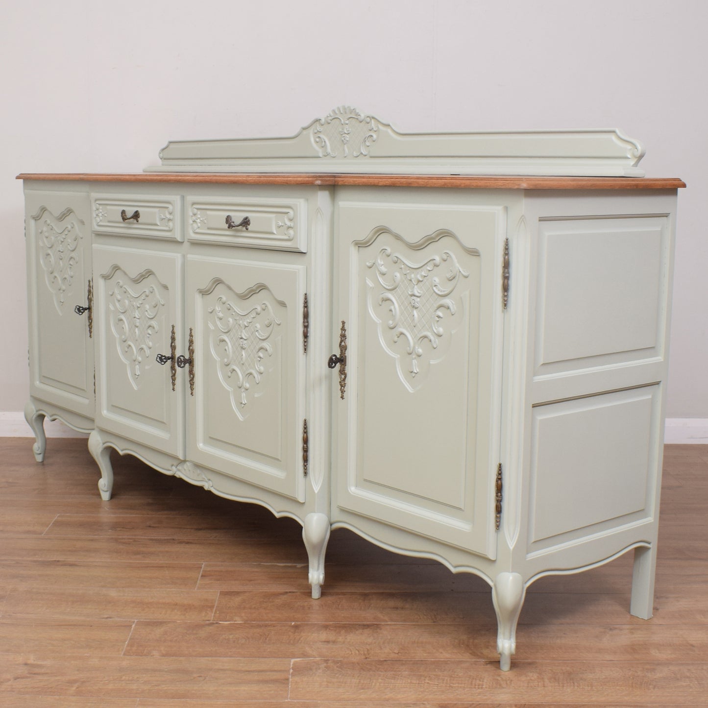 Large French Painted Sideboard