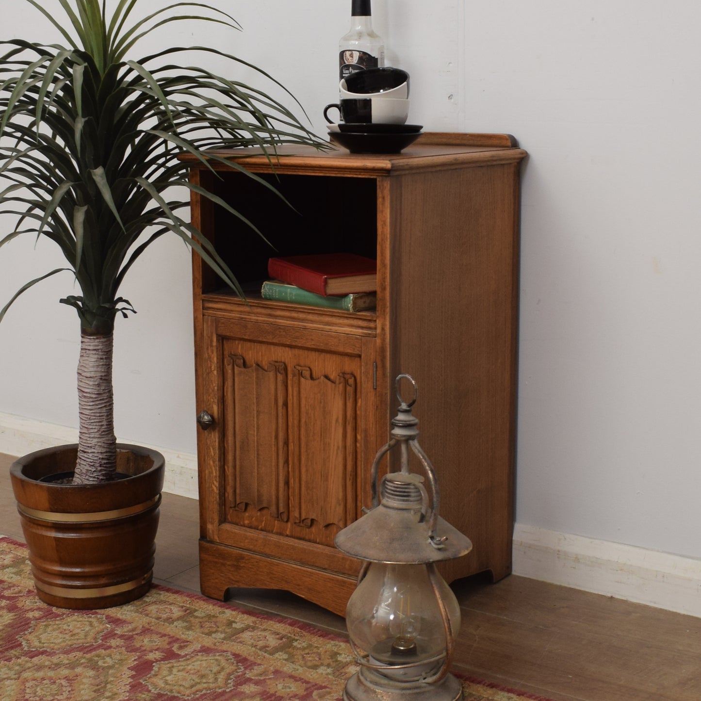 Restored Oak Bedside