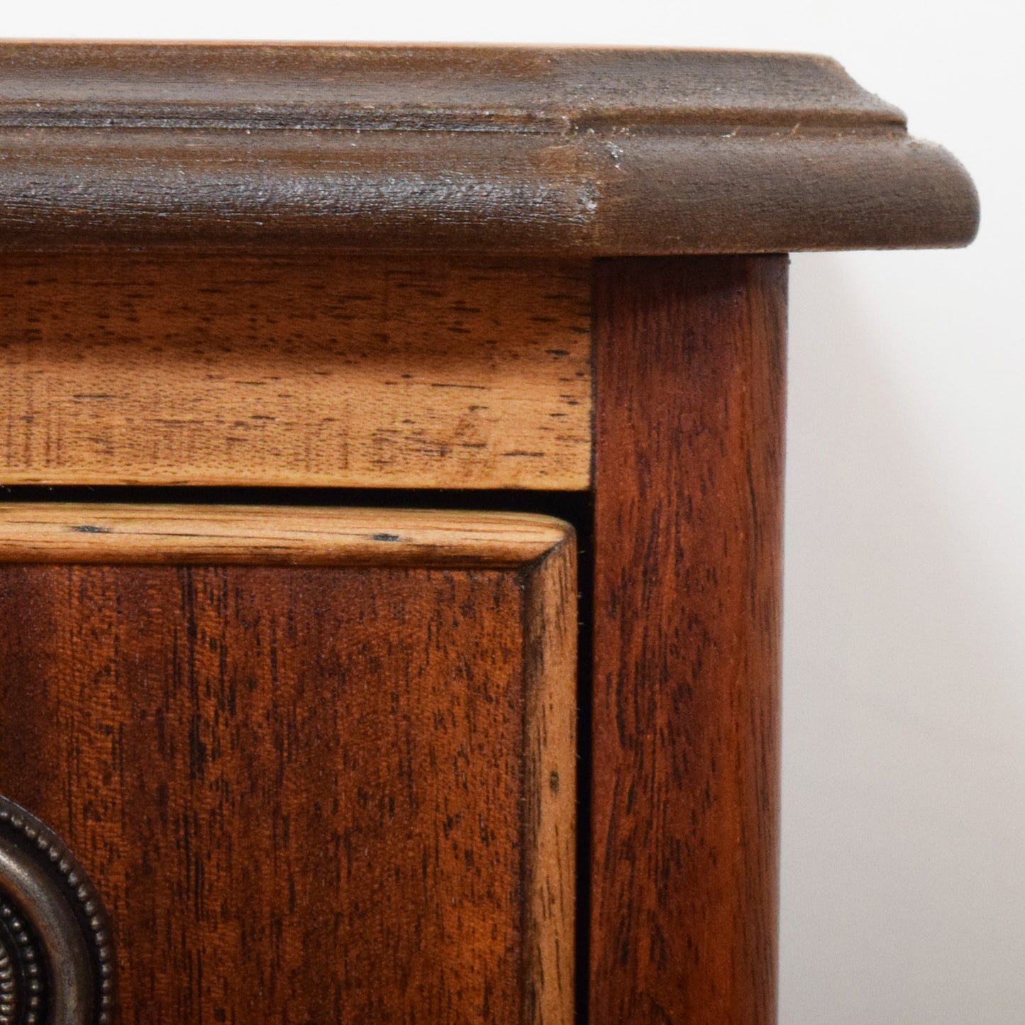 Flamed Mahogany Bedside