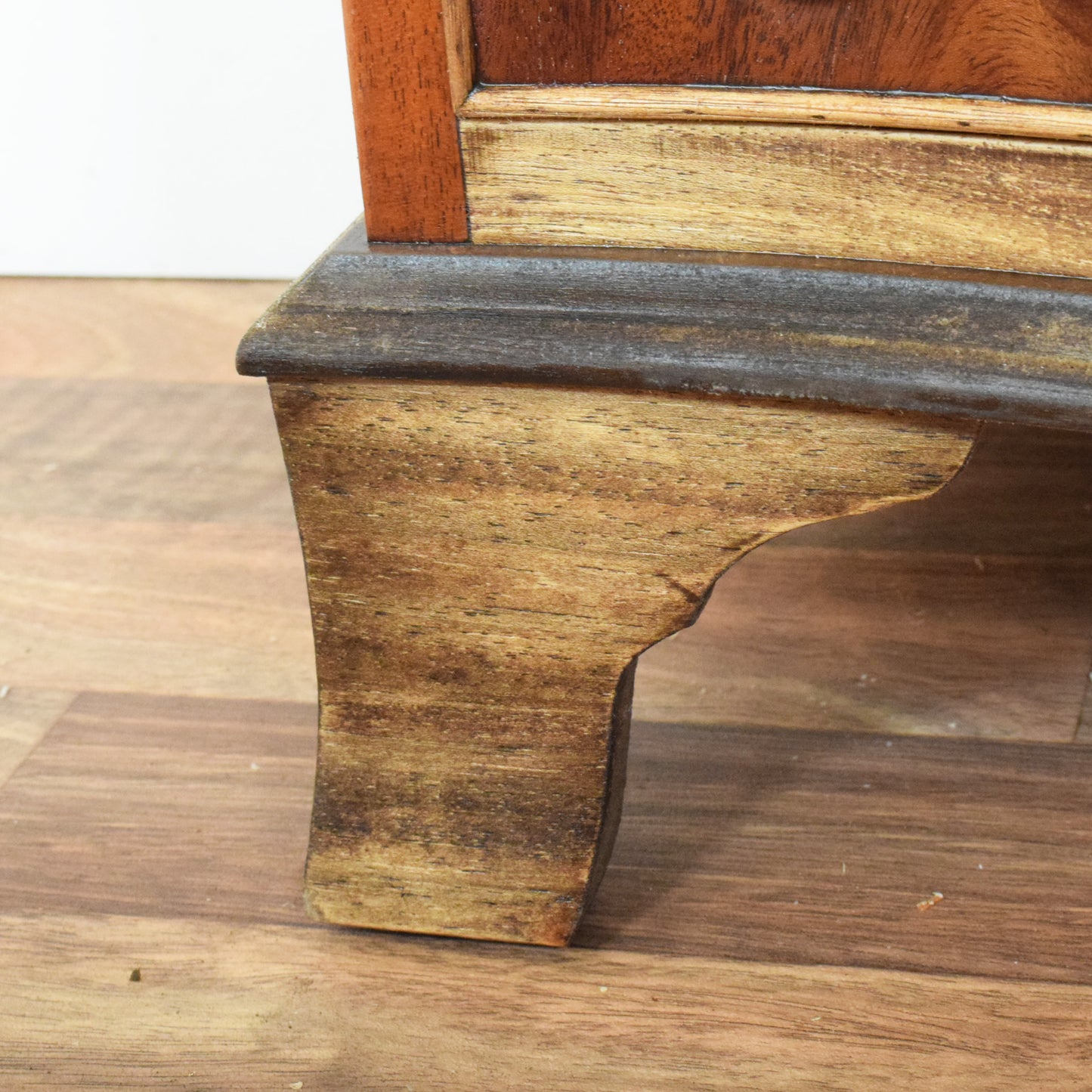Flamed Mahogany Bedside