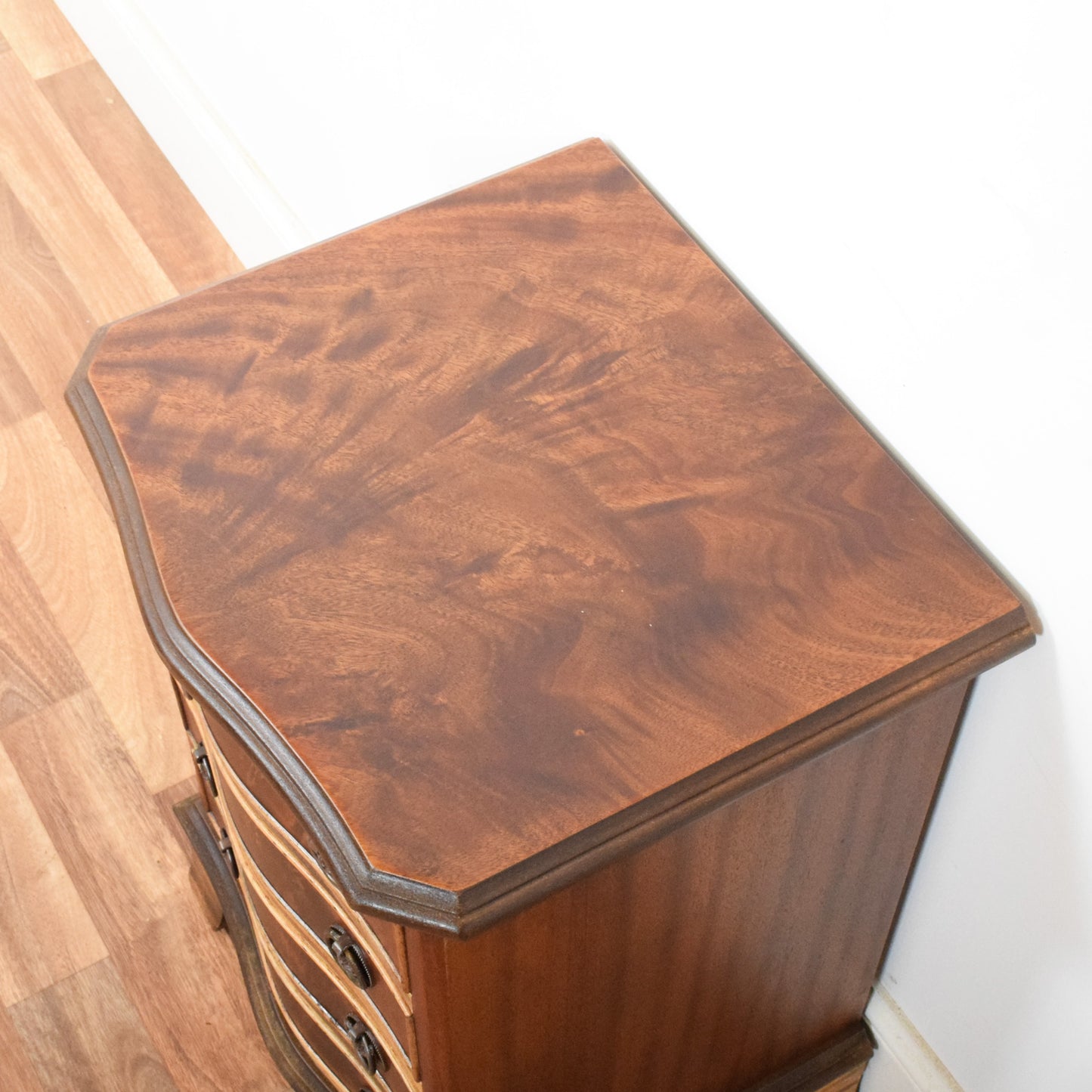 Flamed Mahogany Bedside