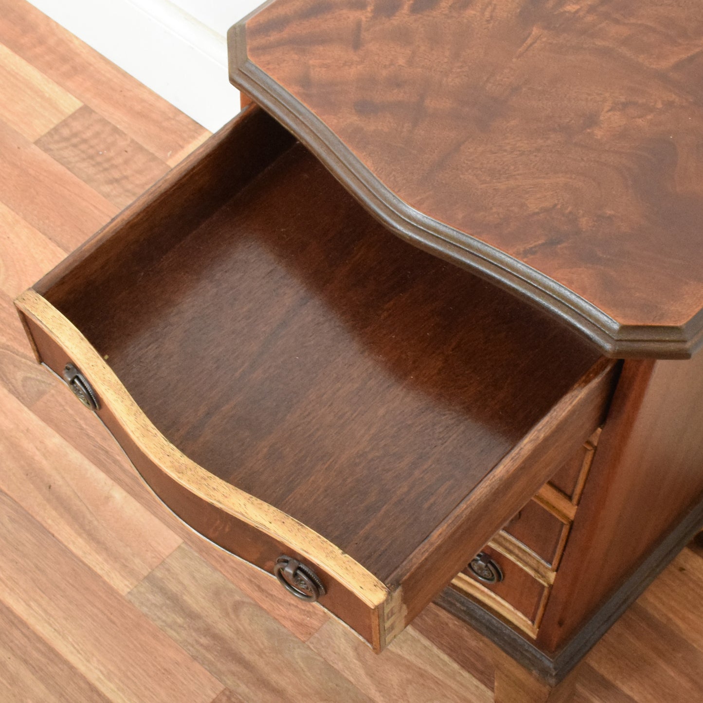 Flamed Mahogany Bedside