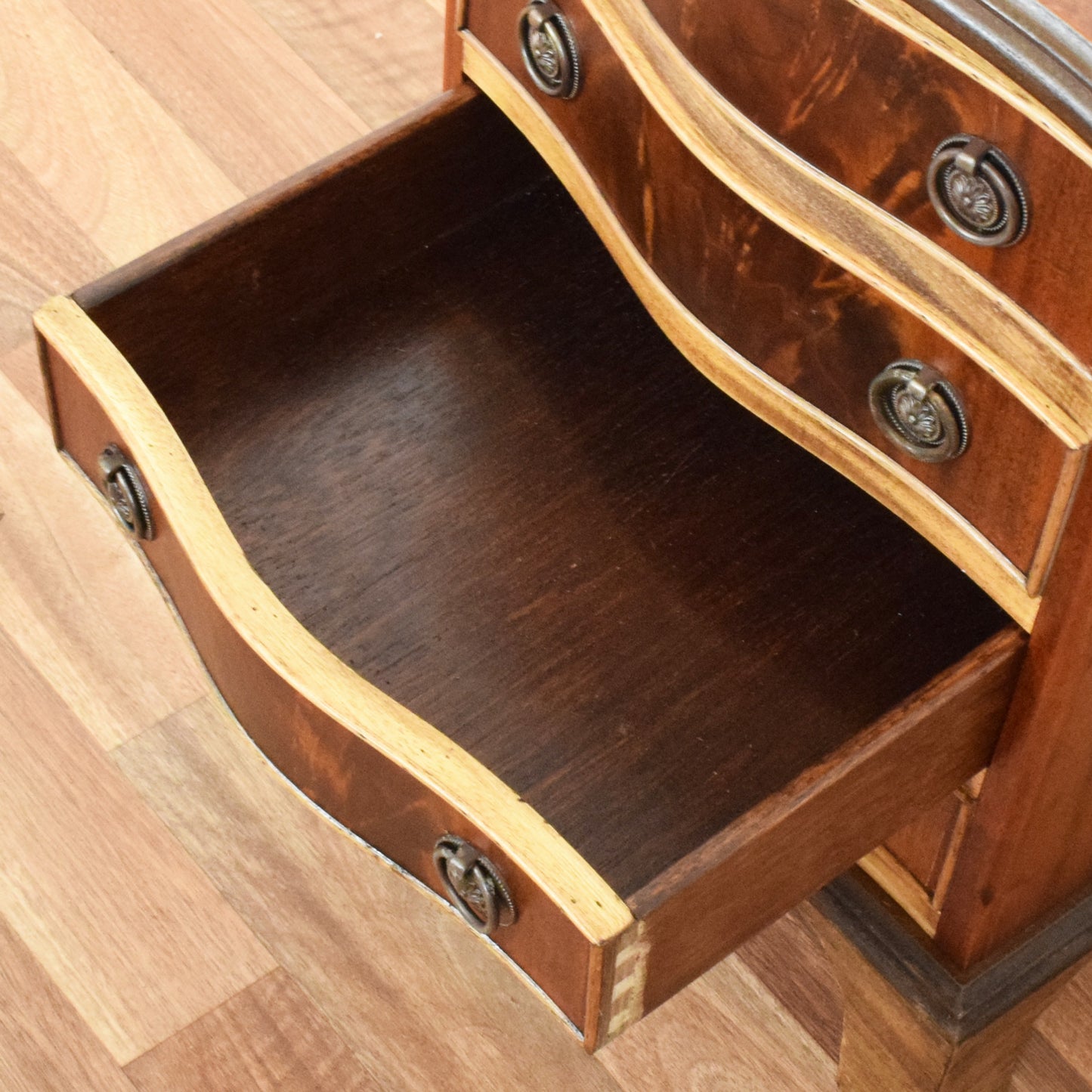 Flamed Mahogany Bedside