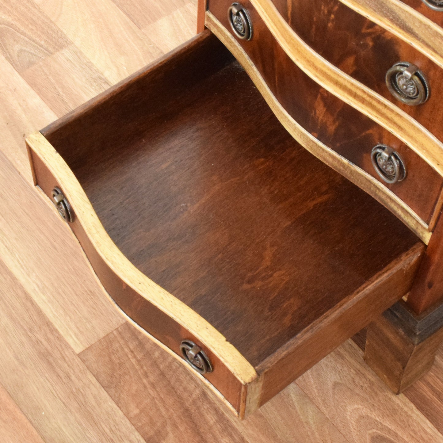 Flamed Mahogany Bedside