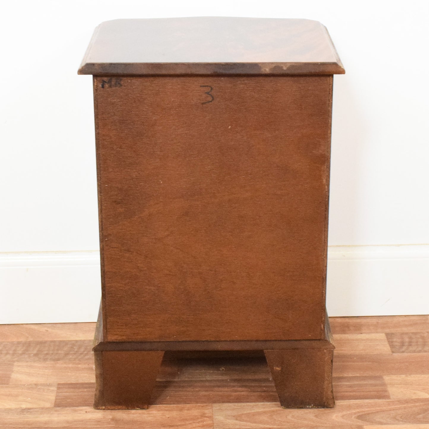 Flamed Mahogany Bedside