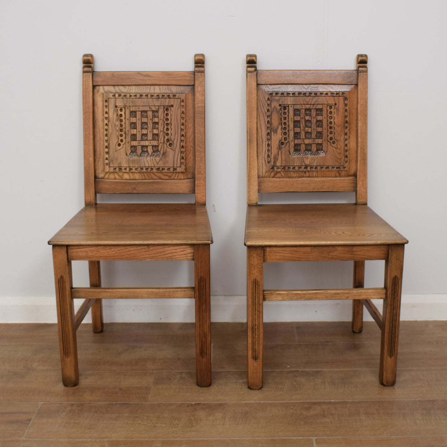 Webber Oak Dining Table and Four Chairs