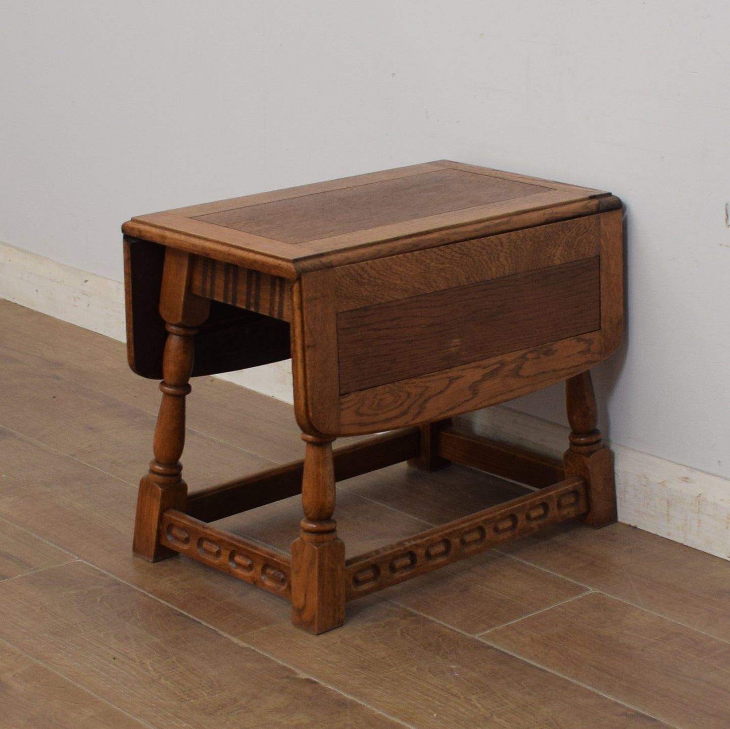 Small Oak Drop Leaf Table